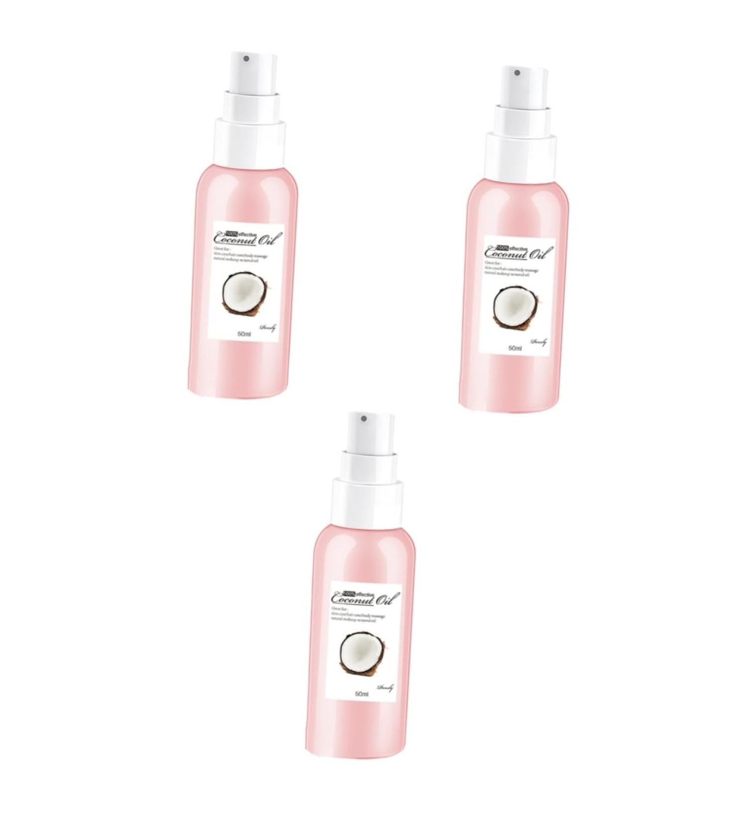 FRCOLOR 3pcs Body Massage Oils - Essential Coconut Oil for Skin & Hair Care | Soothing Massage Oil Set - Buy Online on GoSupps.com