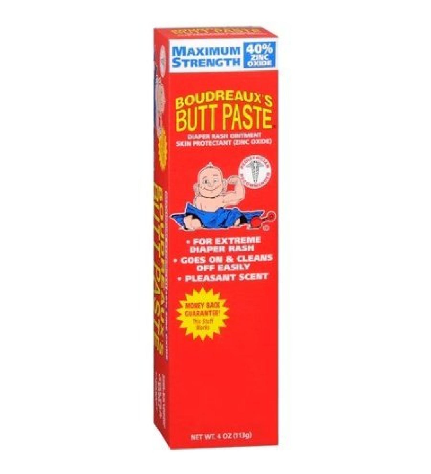 Boudreaux's Buttpaste Maximum Strength 4 oz (113 g)