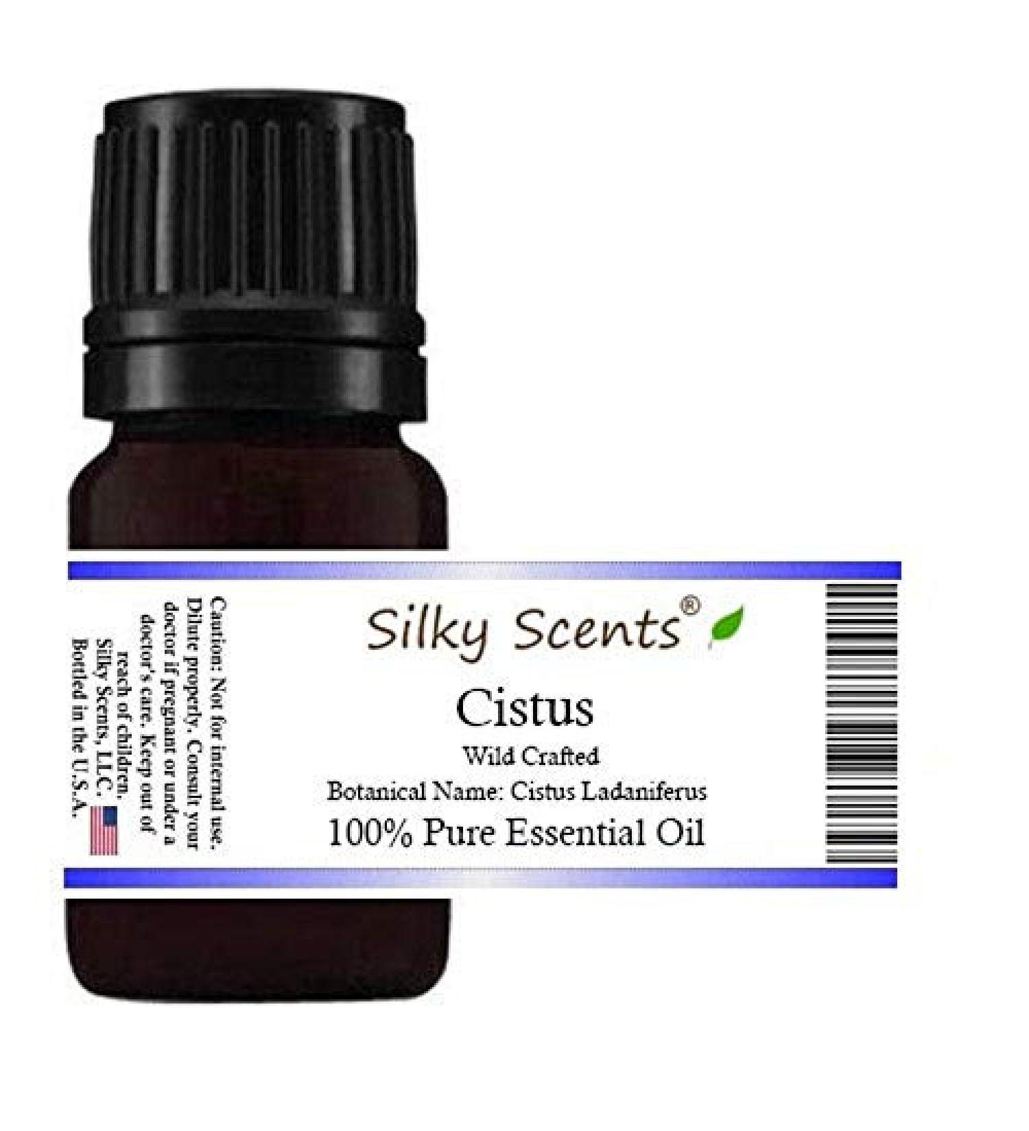 Cistus Wild Crafted (Rock Rose Labdanum) Essential Oil (Cistus ladanifer Cistus Ladaniferus) 100% Pure and Natural - 15 ML