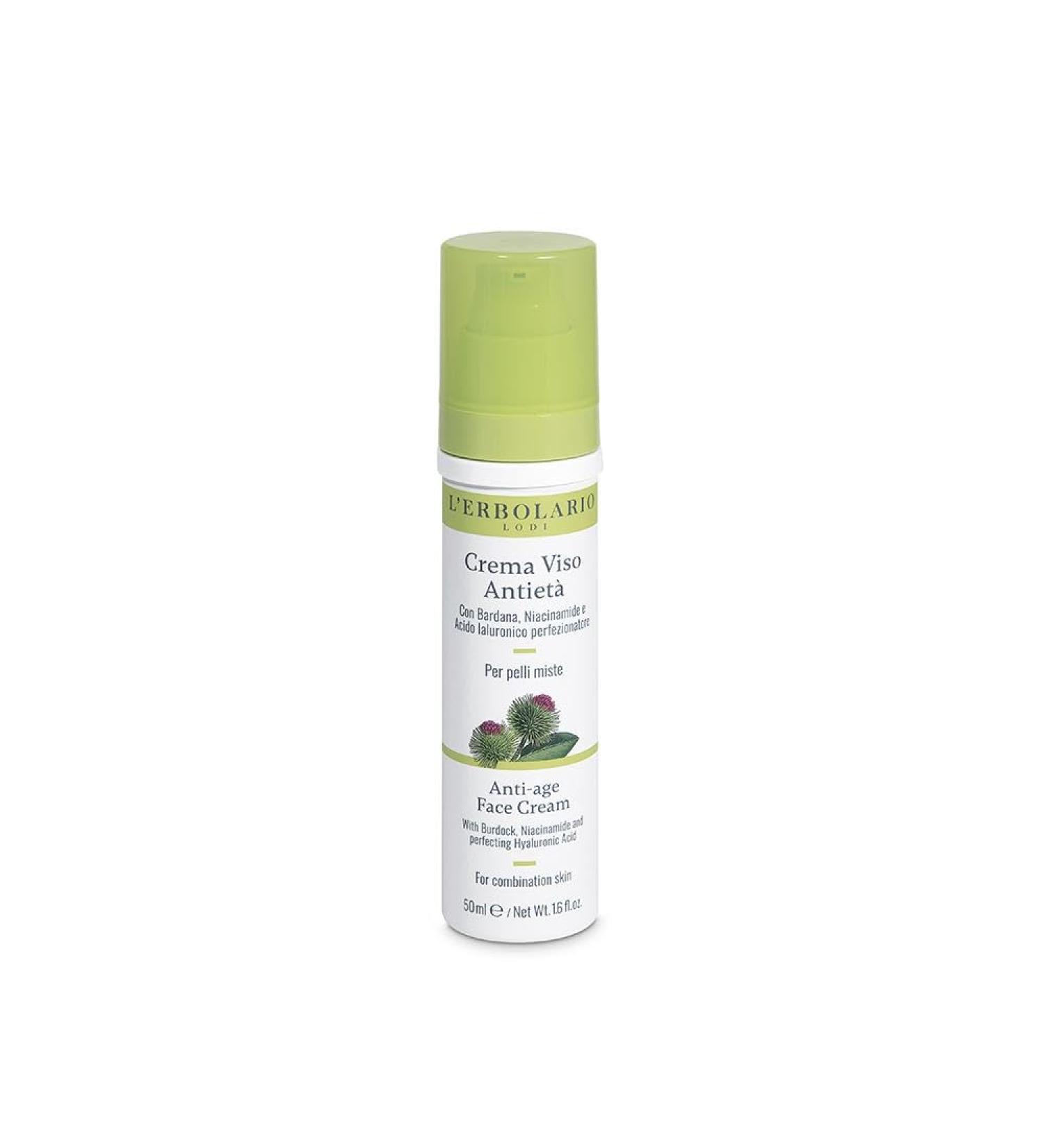 L'Erbolario Erbolario Anti-Ageing Face Cream Burdock 50 ml