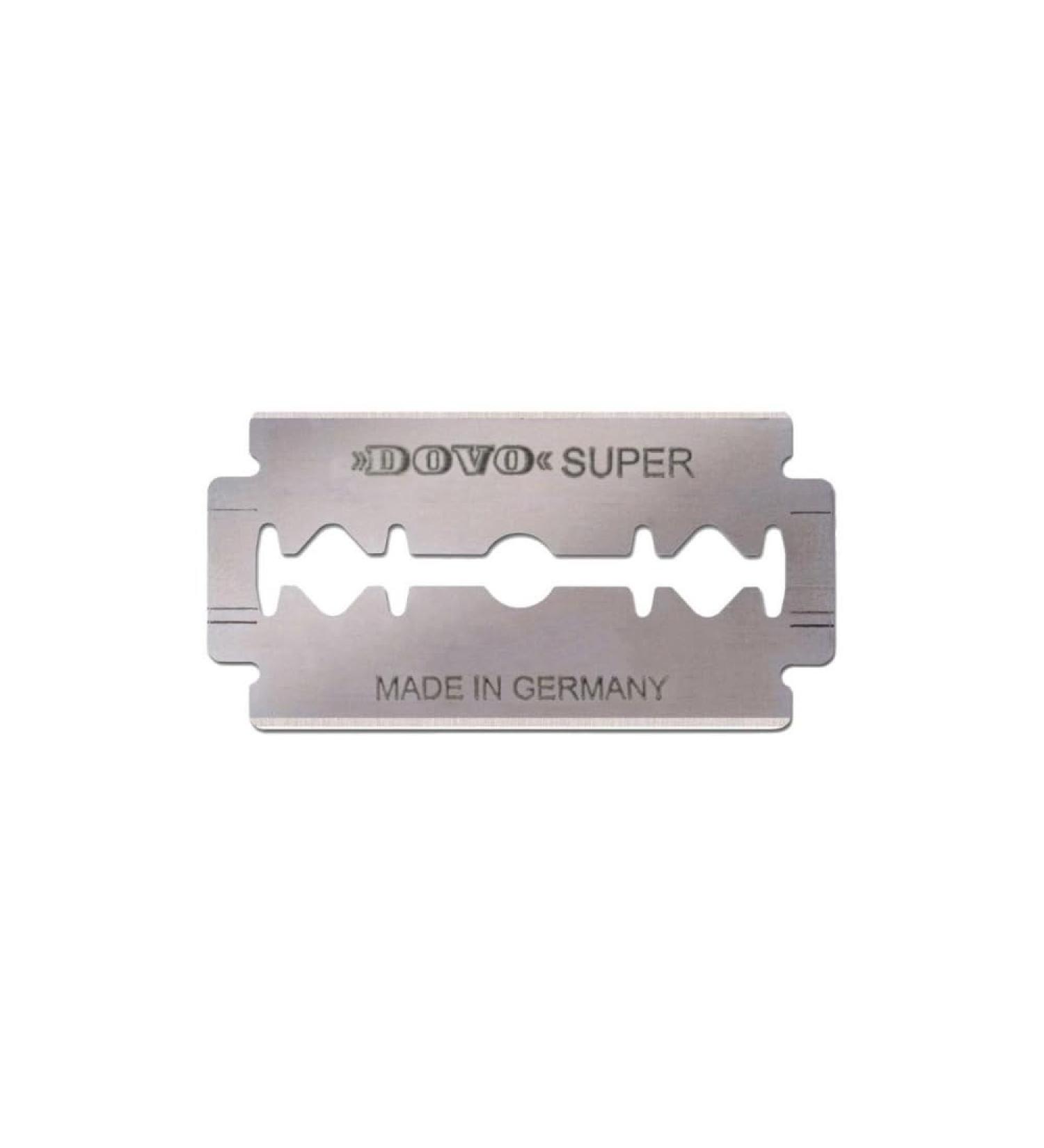 DOVO Super Platinum Razor Blades - Bulk Pack of 100 (10 x 10 Packs) | Premium Quality for a Close Shave - International Shipping Available - Buy Online on GoSupps.com