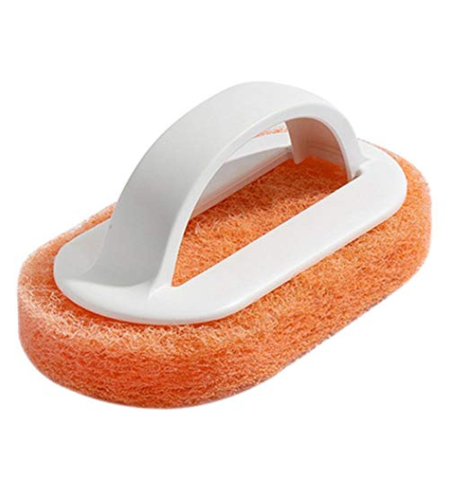 Glimpsesun Kitchen Cleaning Bathroom Toilet Glass Wall Cleaning Bath Brush Plastic Handle Sponge Bath Bottom Bath Brush 2 - Buy Online on GoSupps.com