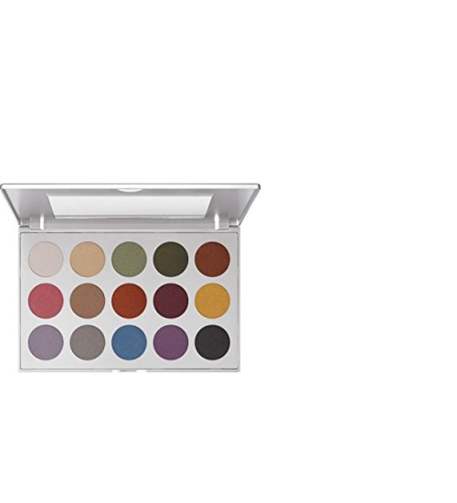 Kryolan Eye Shadow Palette 15 Colors 5315 TN3 Makeup