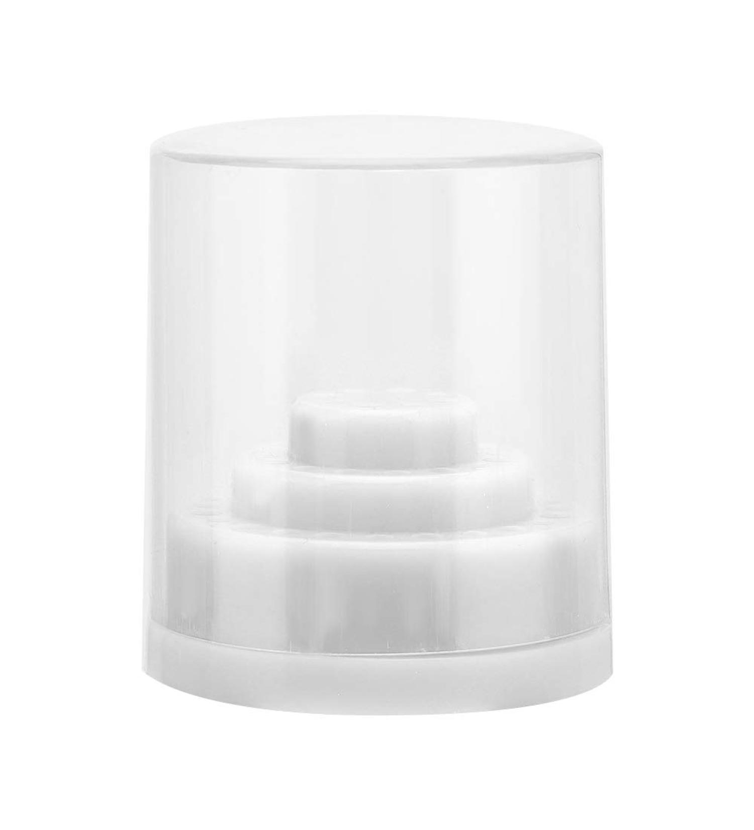 48 Slots Clear Nail Drill Case Holder - Manicure Tool Organizer & Display Stand for Nail Drill (White) - Buy Online on GoSupps.com