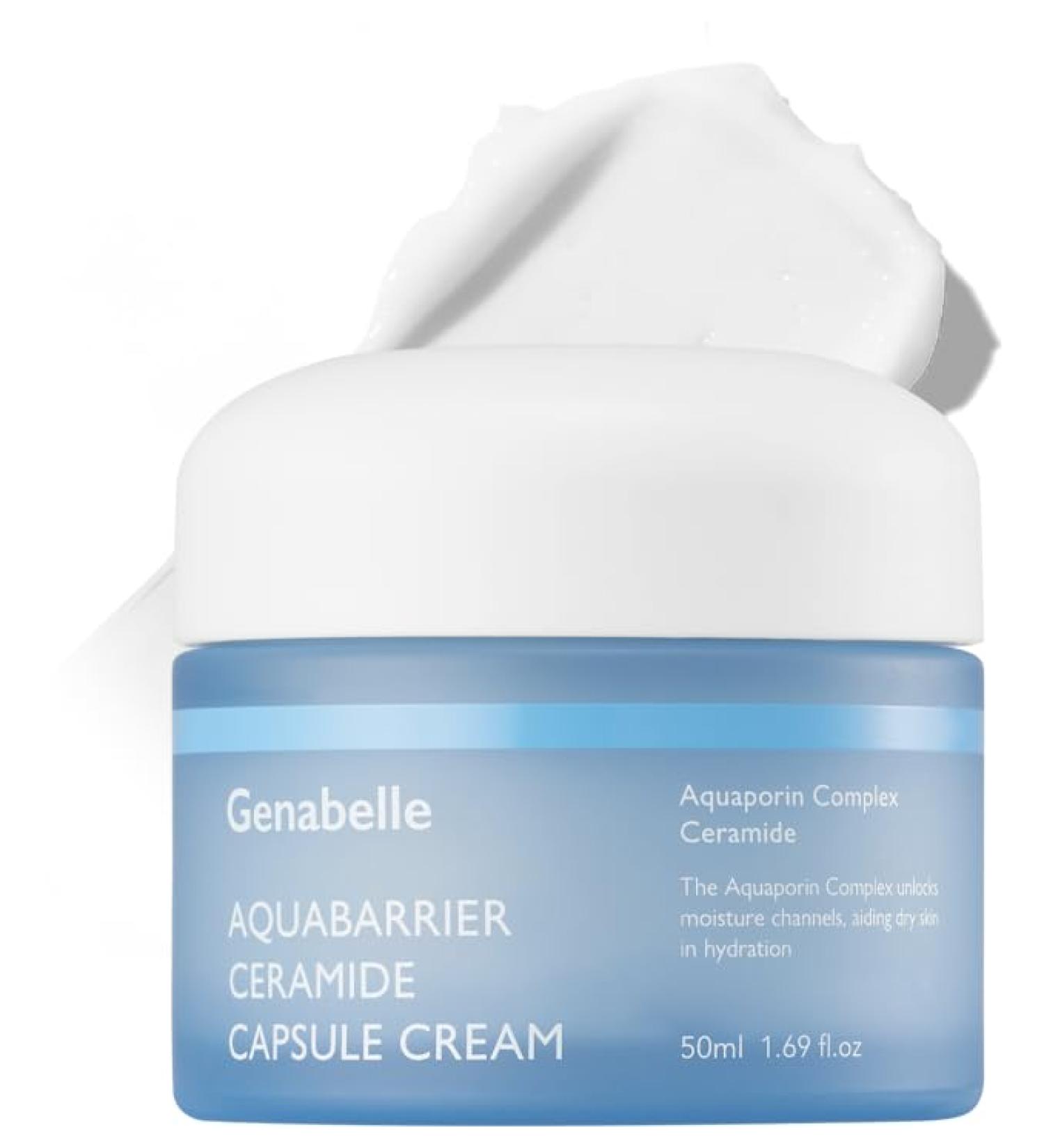 Revitalize & Nourish: Aquabarrier Ceramide Capsule Cream - Intensive Hydration & Skin Barrier Repair | 72-Hour Moisture Lock Dermatologist Tested - 1.69 fl Oz for Global Shipping - Buy Online on GoSupps.com