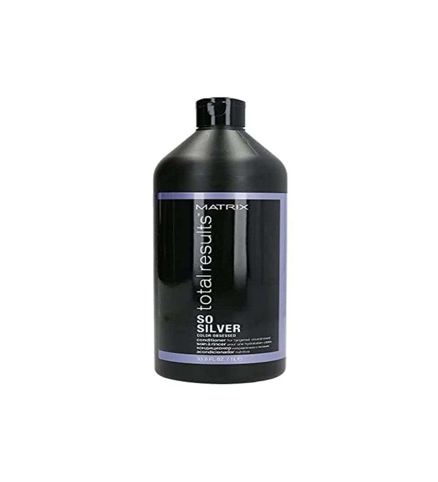 Matrix TR So Silver Shampoo 1000ml - Best Purple Shampoo for Blonde Hair | International Shipping Available - Buy Online on GoSupps.com