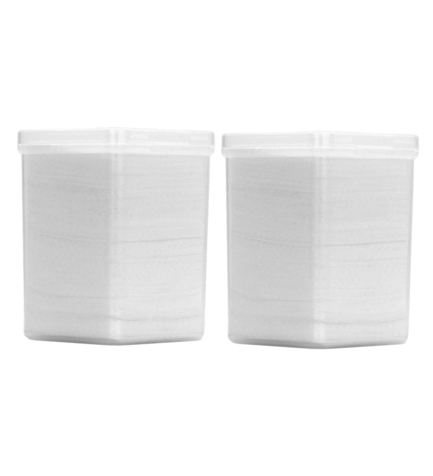 Mikinona Cleaning Pads 2 Boxes Eyelash & Nail Tools Non-Woven Fabric Cloth for Gel & Glue Cleaning Manicure Supplies - Buy Online on GoSupps.com