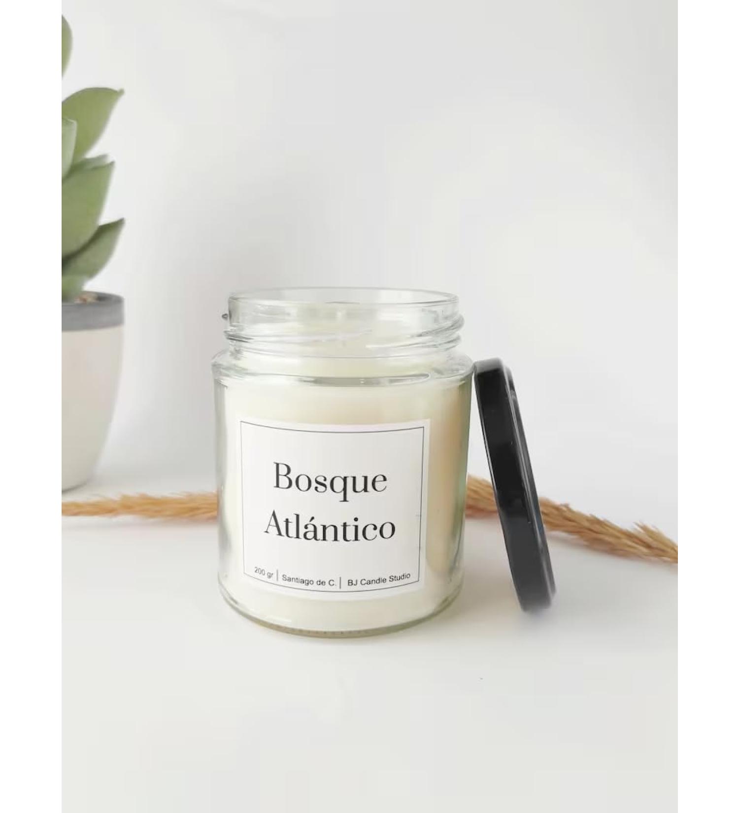 Relaxing Soy Wax Candle - Anti-Stress Scented Gift for Mom | Natural Vegan & Minimalist Style - Buy Online on GoSupps.com