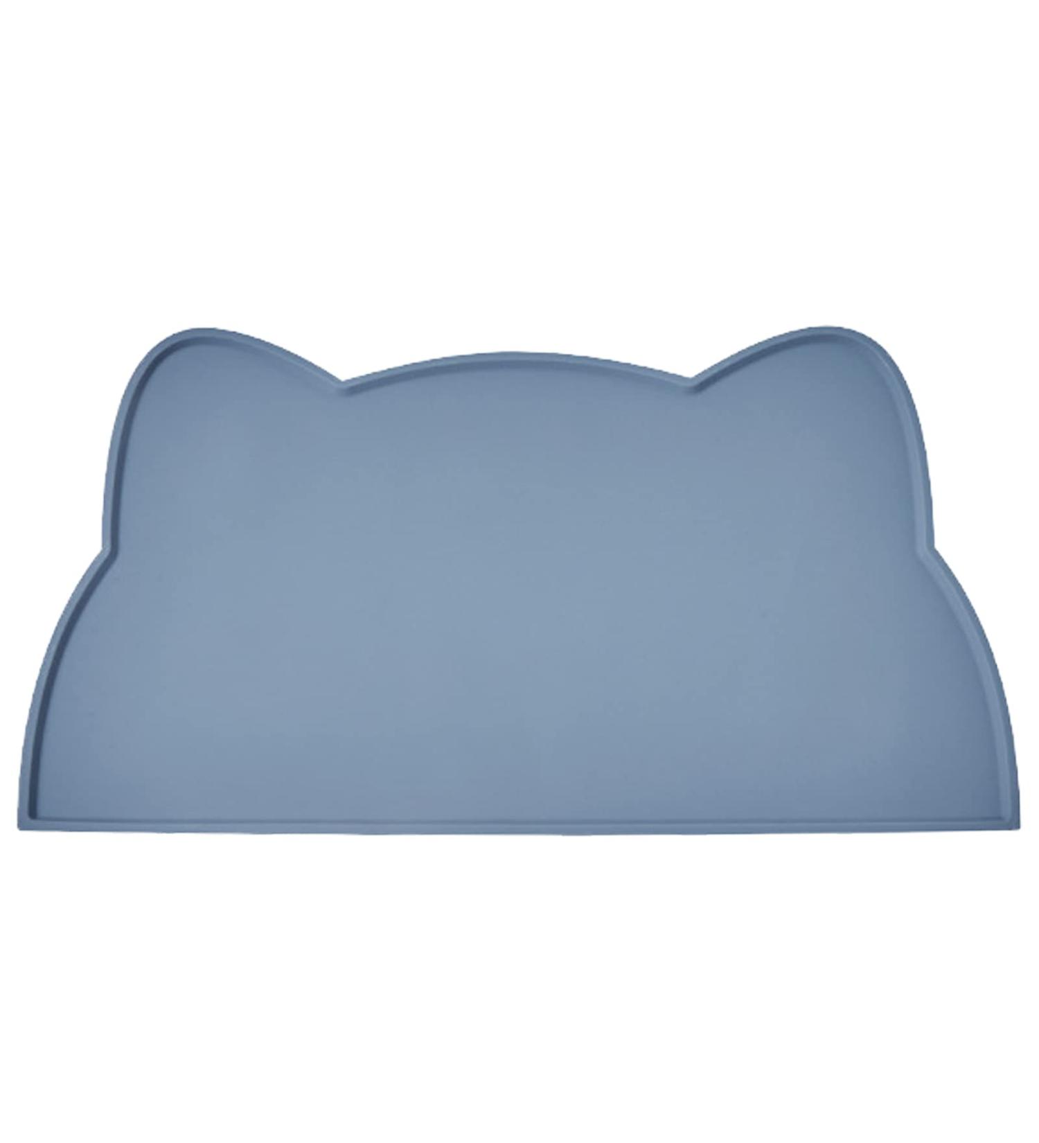 Buy Septillar Silicone Bowl Pad for Cats & Small Dogs - Waterproof & Slipproof Pet Mats (Stone Blue 44x25 cm) - Buy Online on GoSupps.com