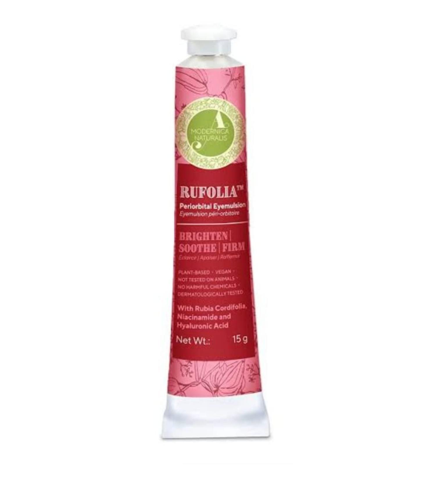 Rufolia Eye Emulsion 15g Cream for Under Eye Dark Circles - Buy Online on GoSupps.com