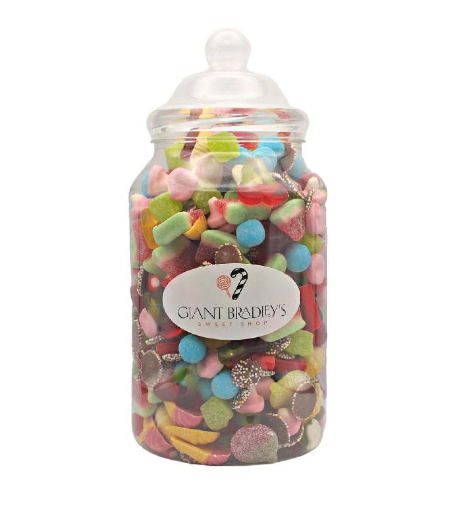 Giant Pick and Mix Sweet Jar Fizzy Watermelon Slices
