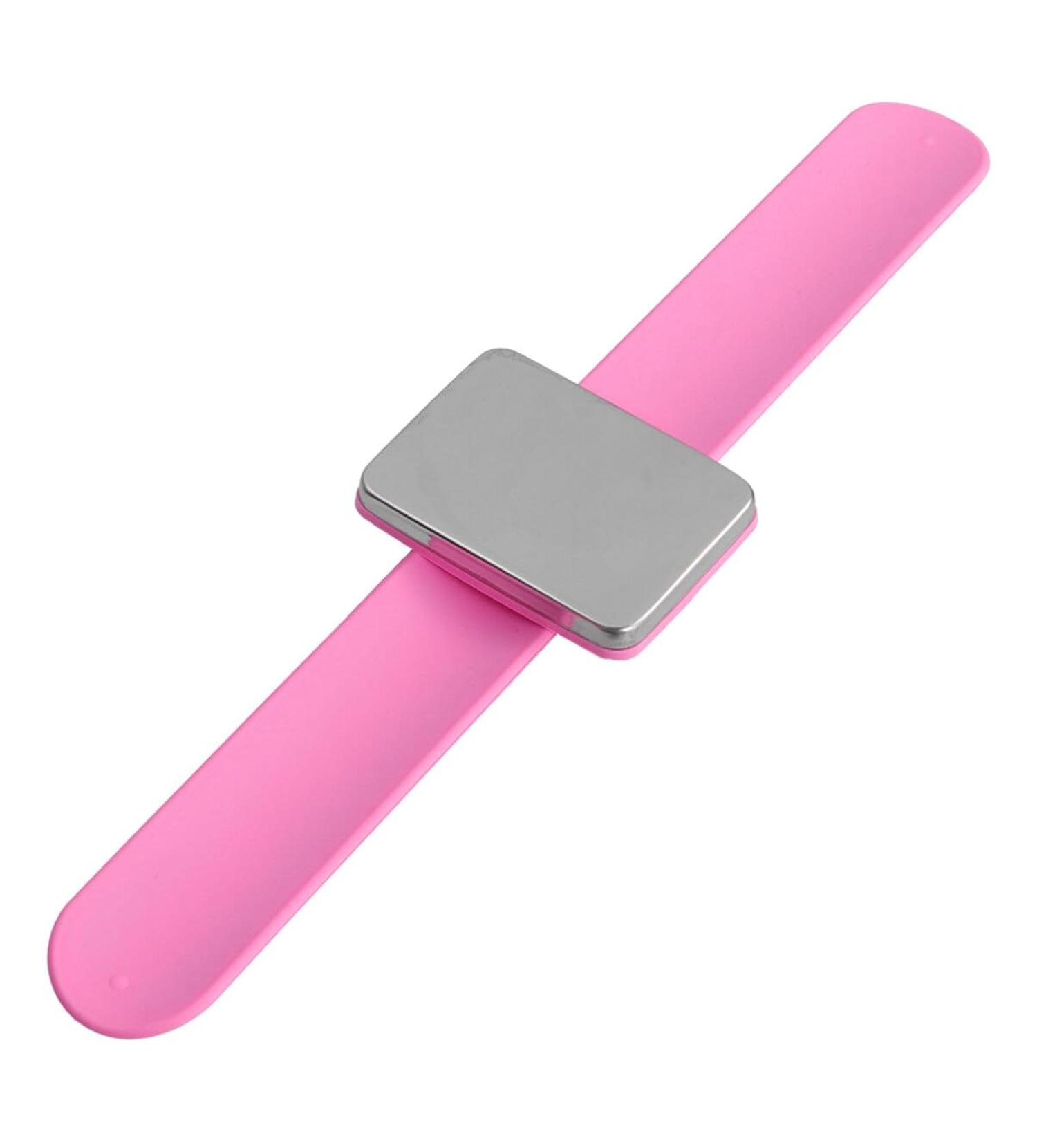 Beavorty snap pin Holder Wristband Needle pin Cushion Silicone Wrist Bracelet Stand Mount Slap Bracelet pin Cushion Stainless Steel Needle Quilting - Buy Online on GoSupps.com