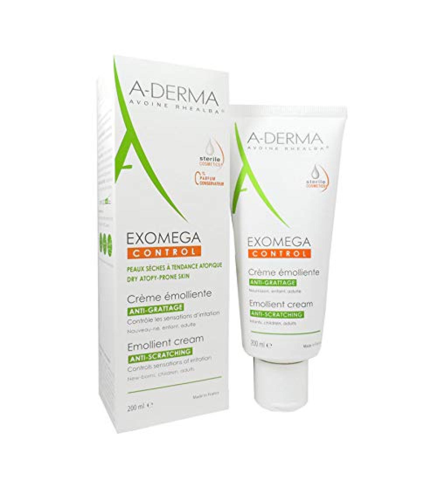 A-Derma Exomega Face & Body Cream 200ml - Nourishing Treatment for Beautiful Skin - Buy Online on GoSupps.com
