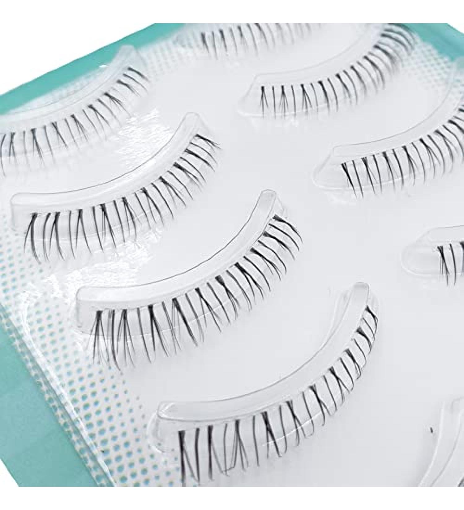 5 Pairs Handmade Lower Eyelash Extensions | Air Light Korean False Eyelashes for Flawless Lash Looks - Buy Online on GoSupps.com