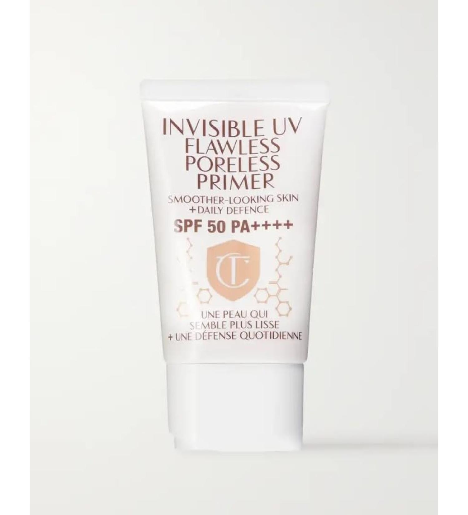 Charlotte Tilbury Original | Invisible UV Flawless Poreless Primer | SPF 50 | 30ml | by BELLA