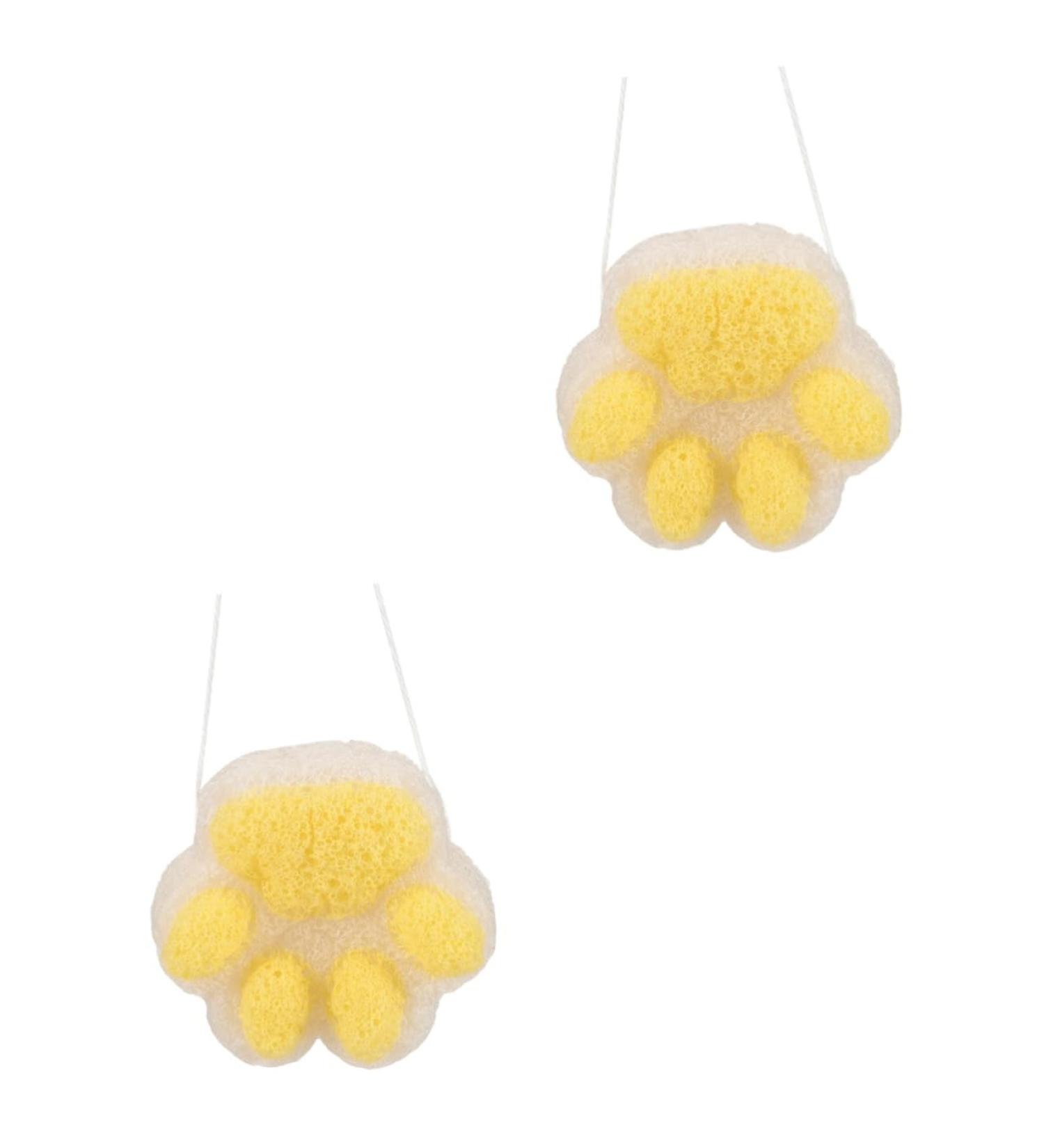 Didiseaon 2pcs Cartoon Bath Sponge Pouf - Cute Loofah for Kids | Perfect for Fun Bath Time - Buy Online on GoSupps.com