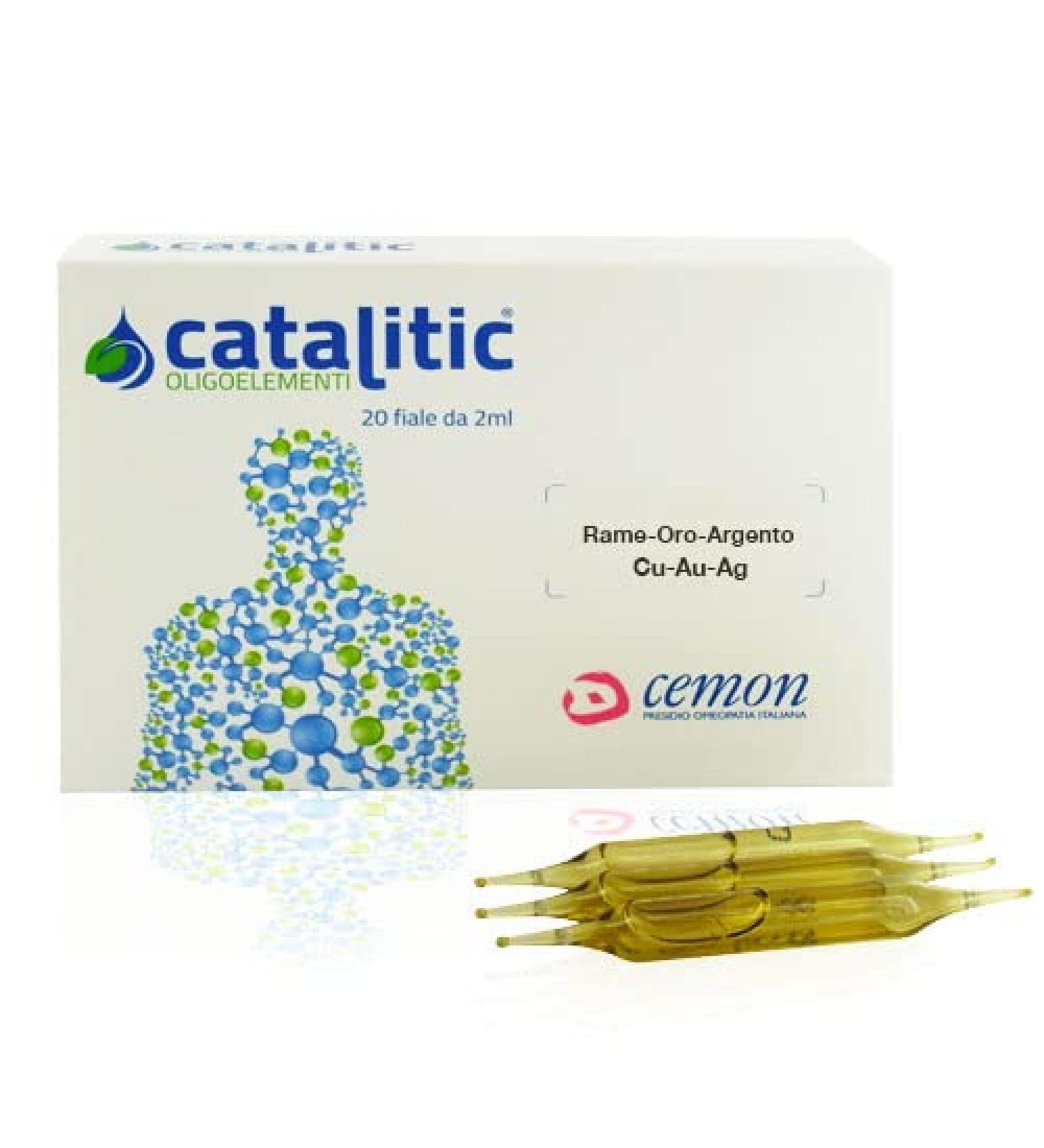 Cemon Catalitic Trace Elements 20 ampoules of 3 ml (Rame-Gold-Silver (Cu-Au-Ag))