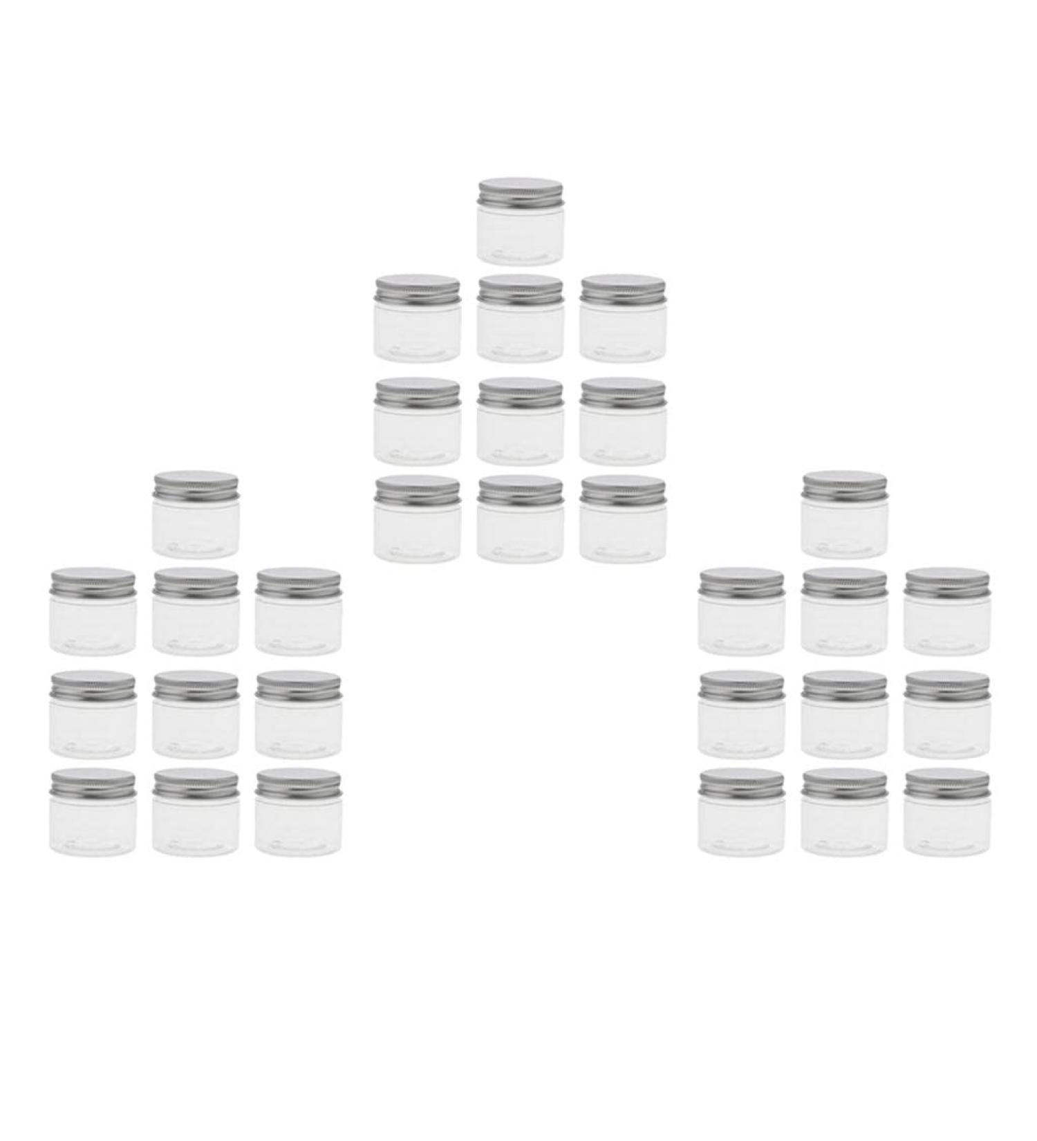 Buy Perfeclan 30/50 ml Empty Ointment Jars - Transparent Cream & Gel Containers for International Shipping - Buy Online on GoSupps.com