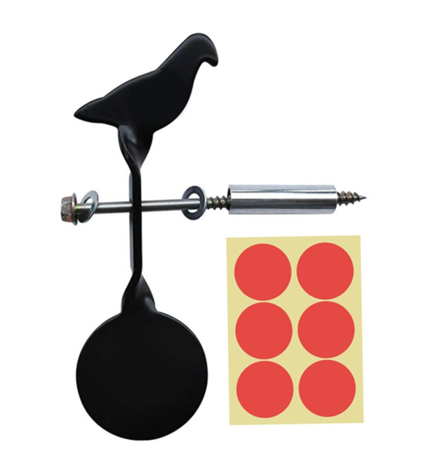 Resetting Target Metal Target Bird Design Practice Board Indoor Outdoor Target Toy - Buy Online on GoSupps.com