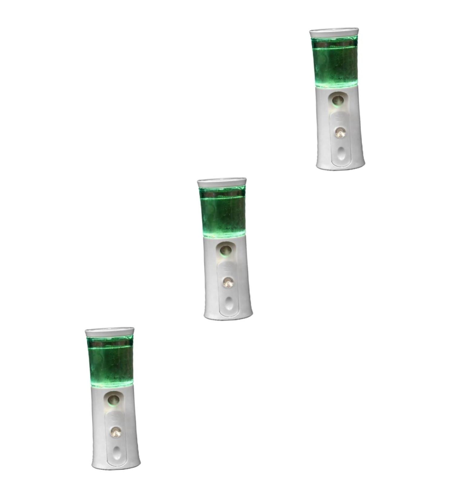 SOESFOUFU 3 Sets Hydrating Instrument Face Sprayer Mist Sprayer Travel Steamer Mini White Abs - Buy Online on GoSupps.com