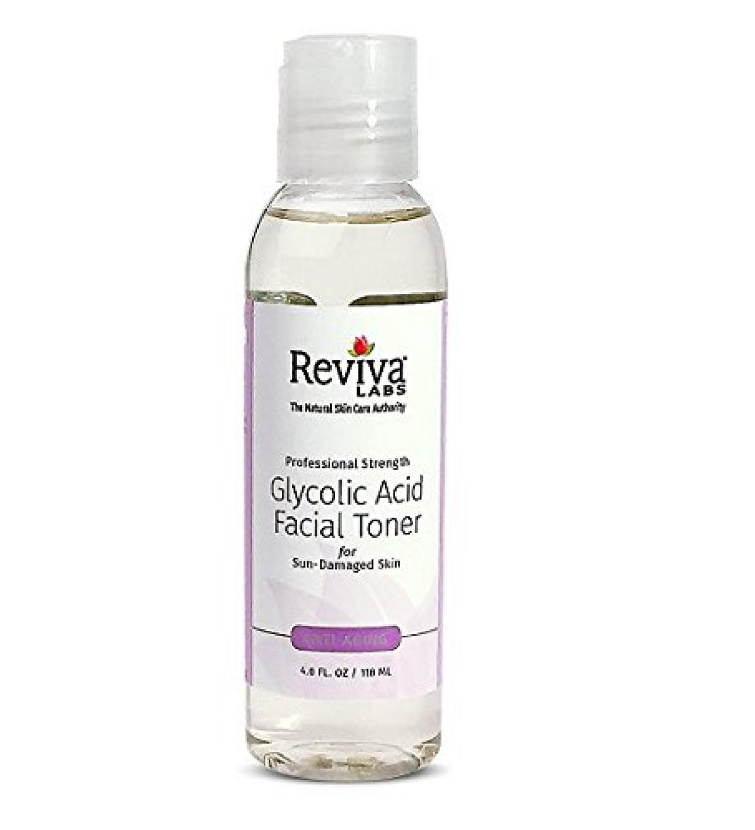Reviva Labs Glycolic Acid Facial Toner 4 fl oz (118 ml)