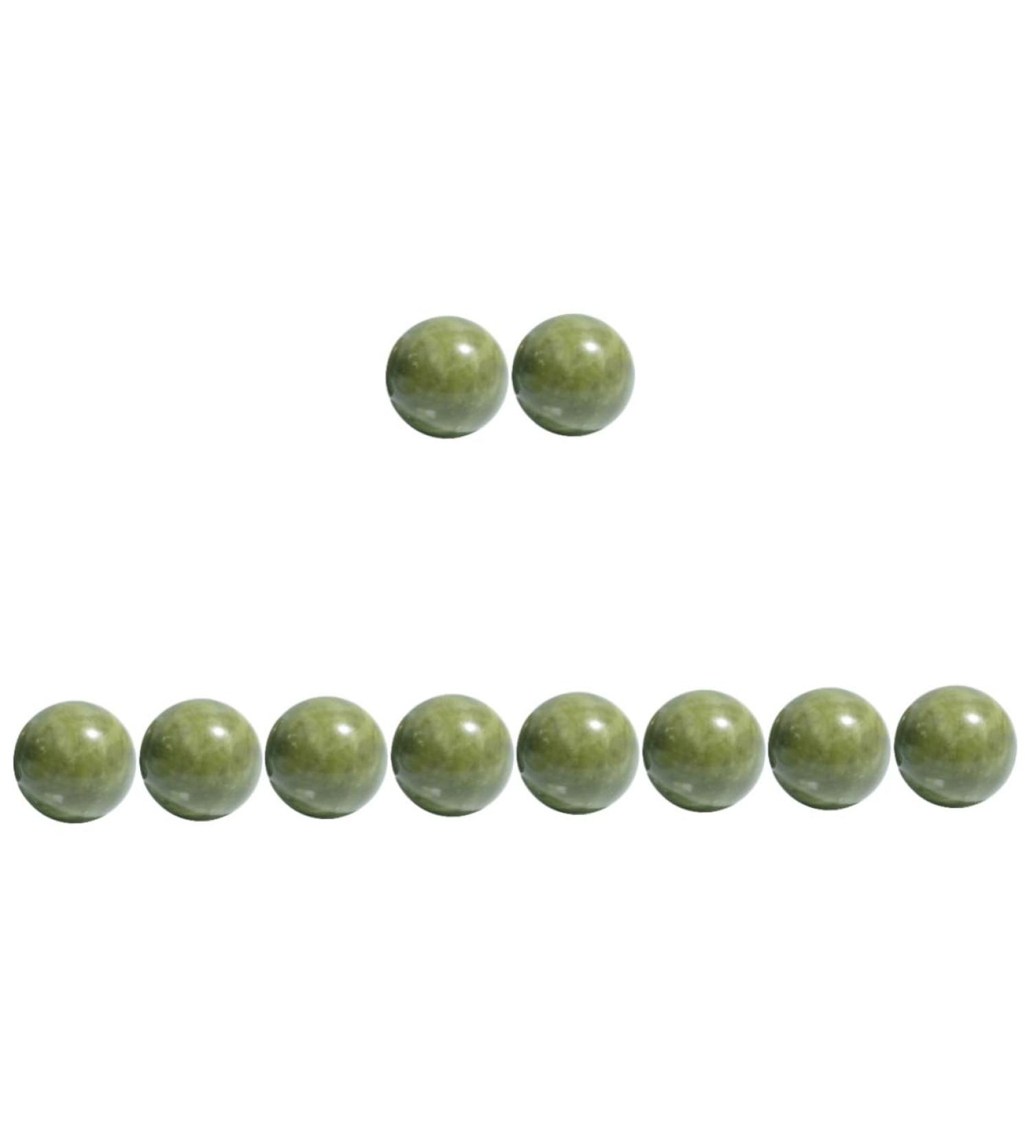 Healeeved 10 STK Handball Massage Balls - Jade Baoding Balls for Health & Fitness Exercises - Ideal for Relaxation & Muscle Relief - Buy Online on GoSupps.com