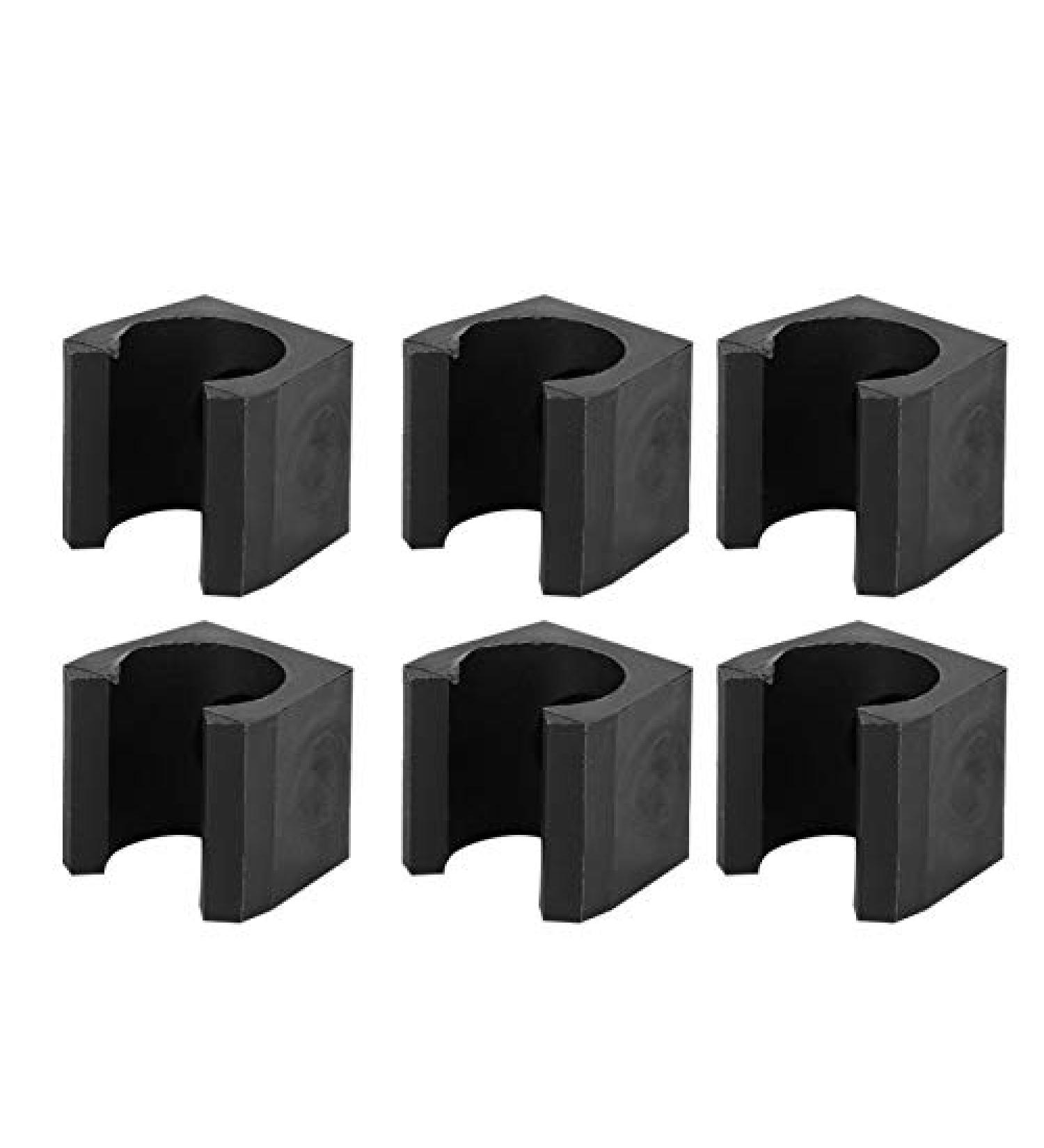 Vbestlife Pool Cue Holder Clips - 6 Pack Plastic Billiard & Fishing Rod Holders for Enhanced Game Performance - Buy Online on GoSupps.com