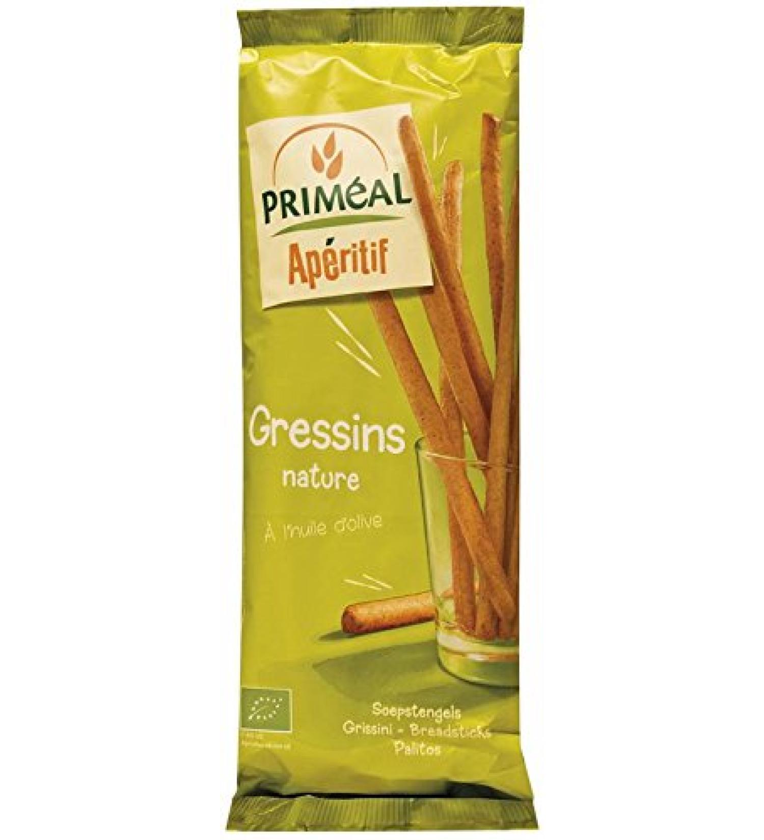 Priméal Grissini Nature 120g - Organic