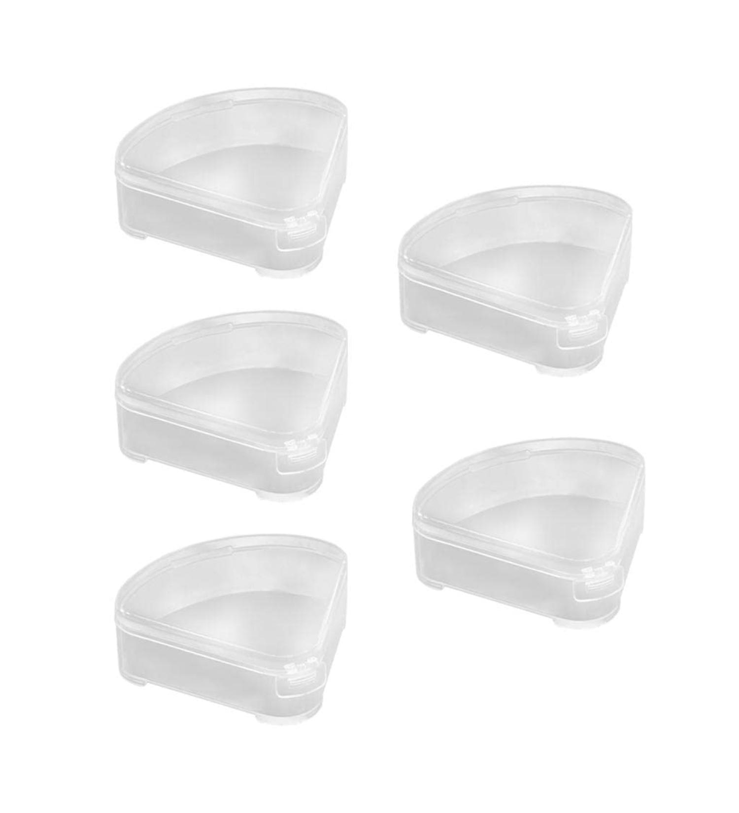 Milageto 5 Pcs Triangle Case Dust-proof Vanity Case for The - Buy Online on GoSupps.com