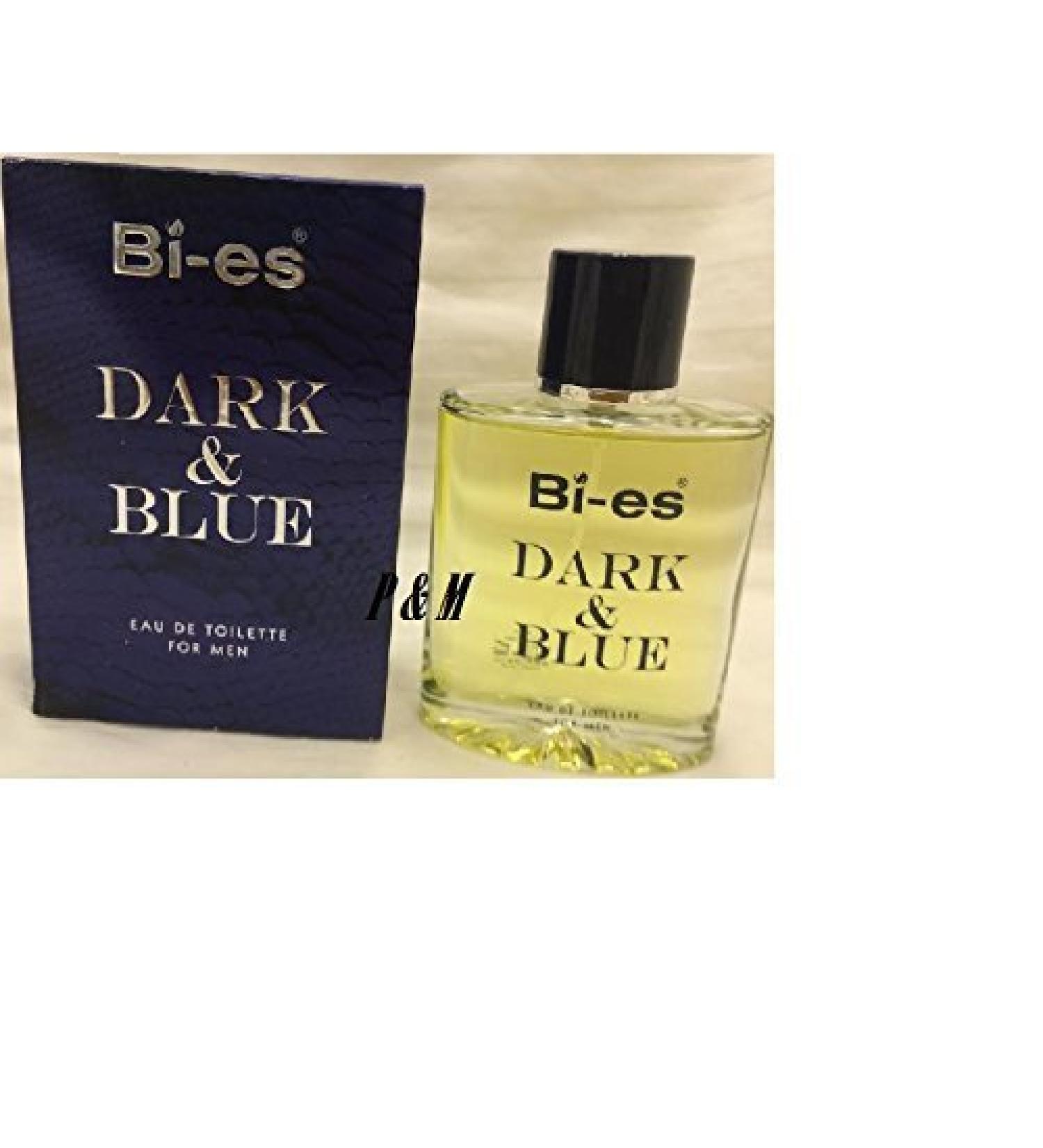 DARK & BLUE BY BI-ES COLOGNE FOR MEN 3.3 OZ / 100 ML EAU DE TOILETTE SPRAY