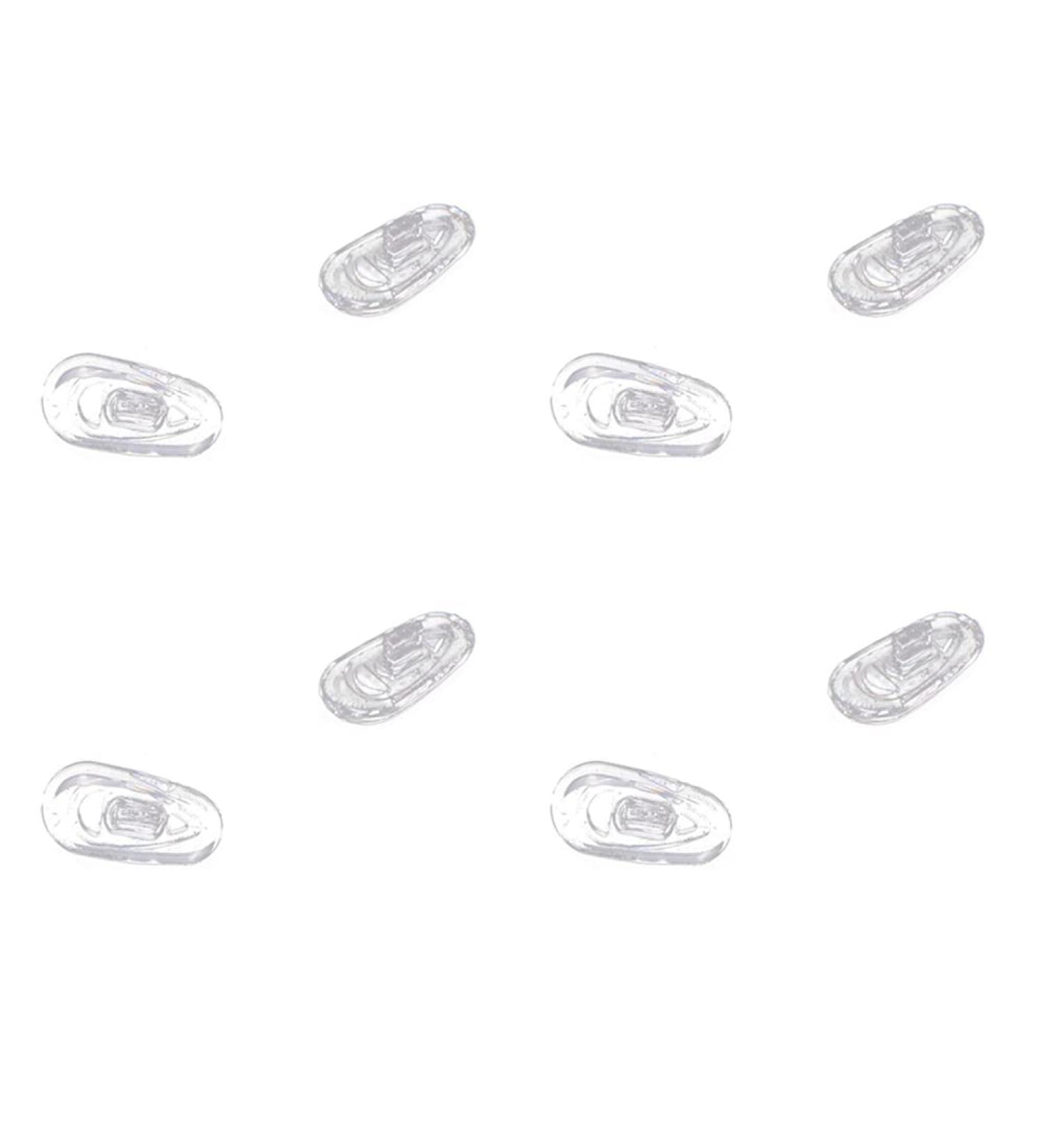 Oikabio 100 Pairs Silicone Nose Pads Oval Press-On for Improved Comfort | International Shipping Available - Buy Online on GoSupps.com