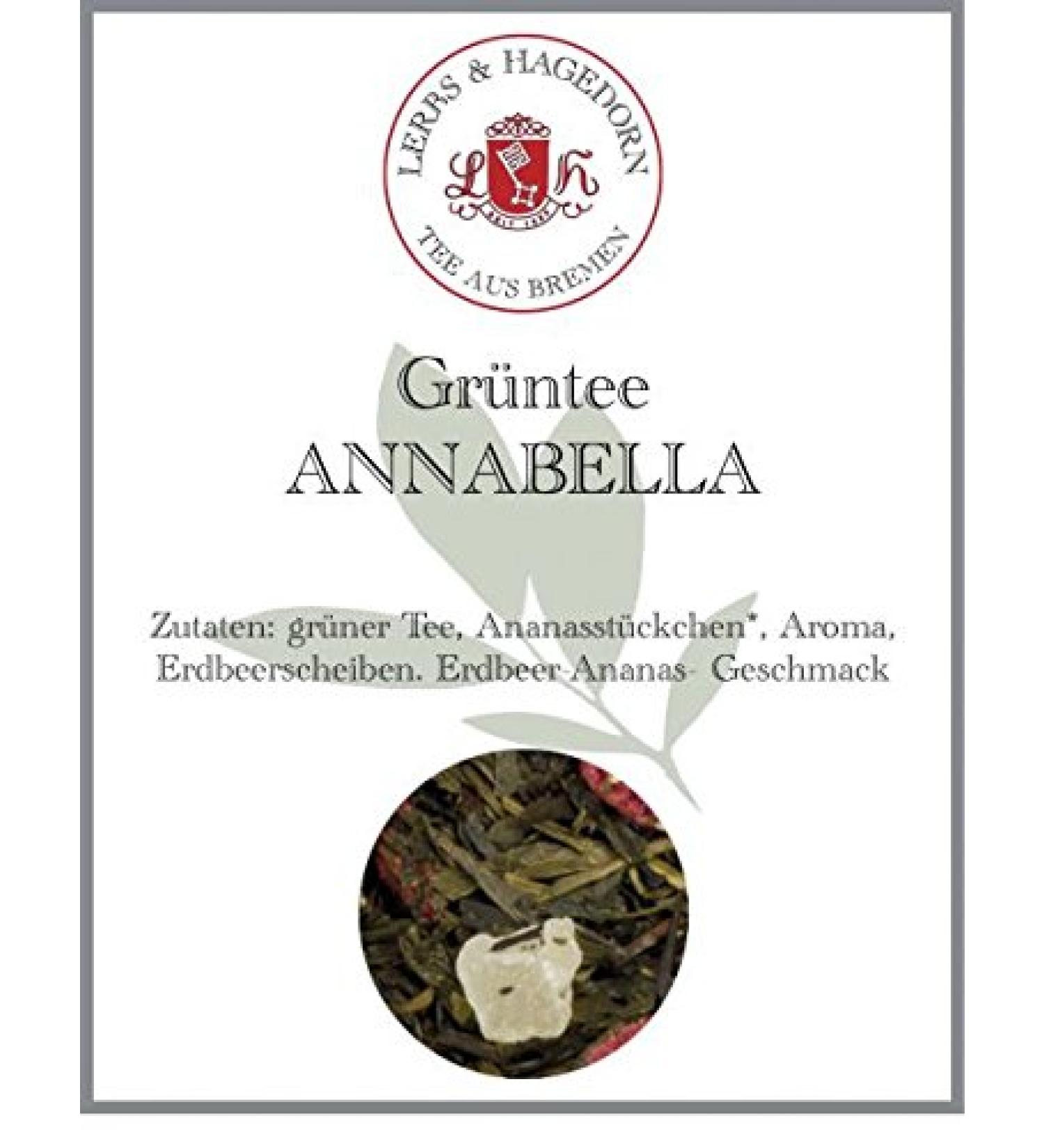  Lerbs & Hagedorn Annabella Green Tea 2 kg - Buy Online on GoSupps.com