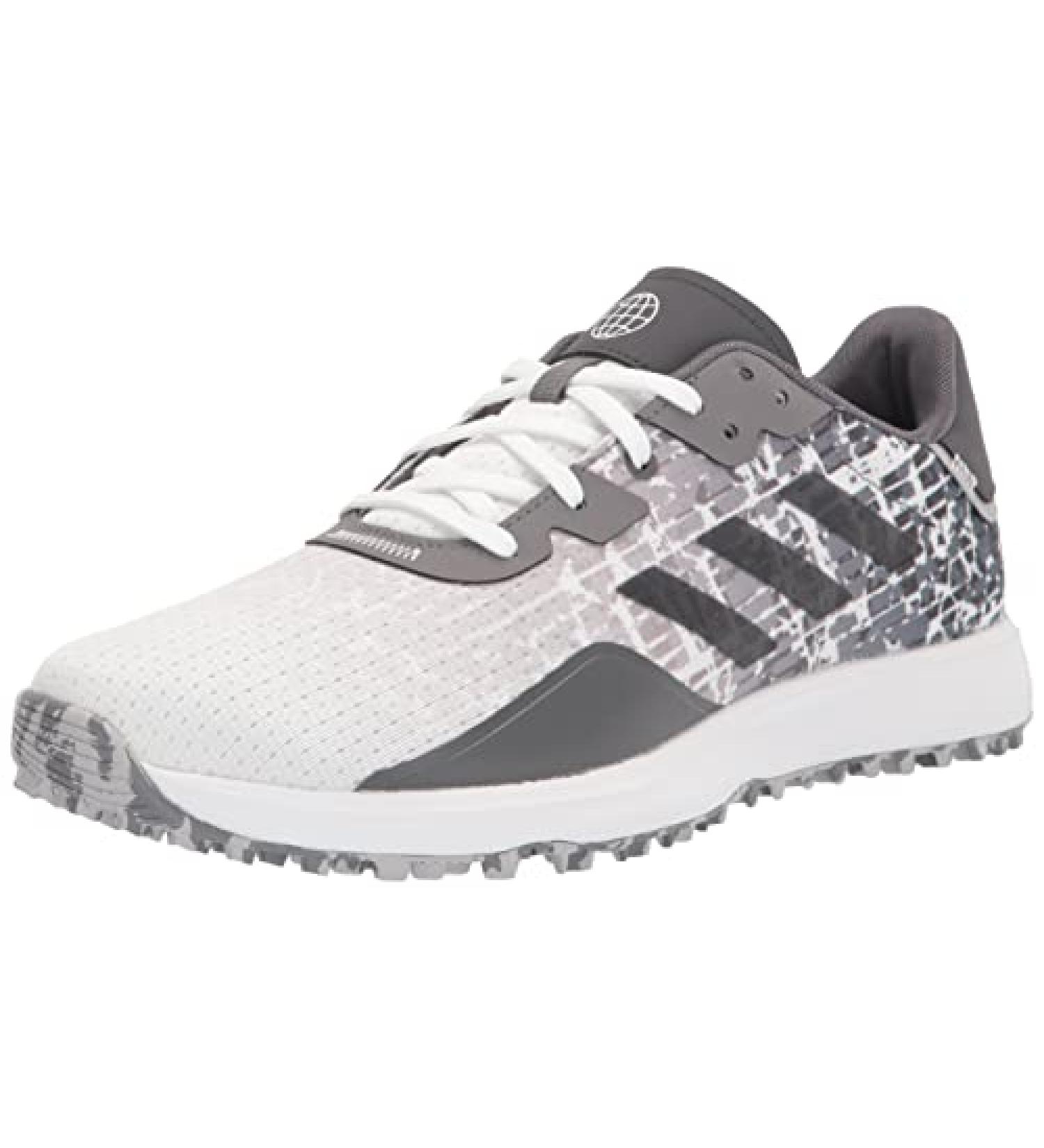 adidas Men's S2g Spikeless Golf Shoes 12 - Footwear White/Grey Three/Grey Two - Buy Online on GoSupps.com