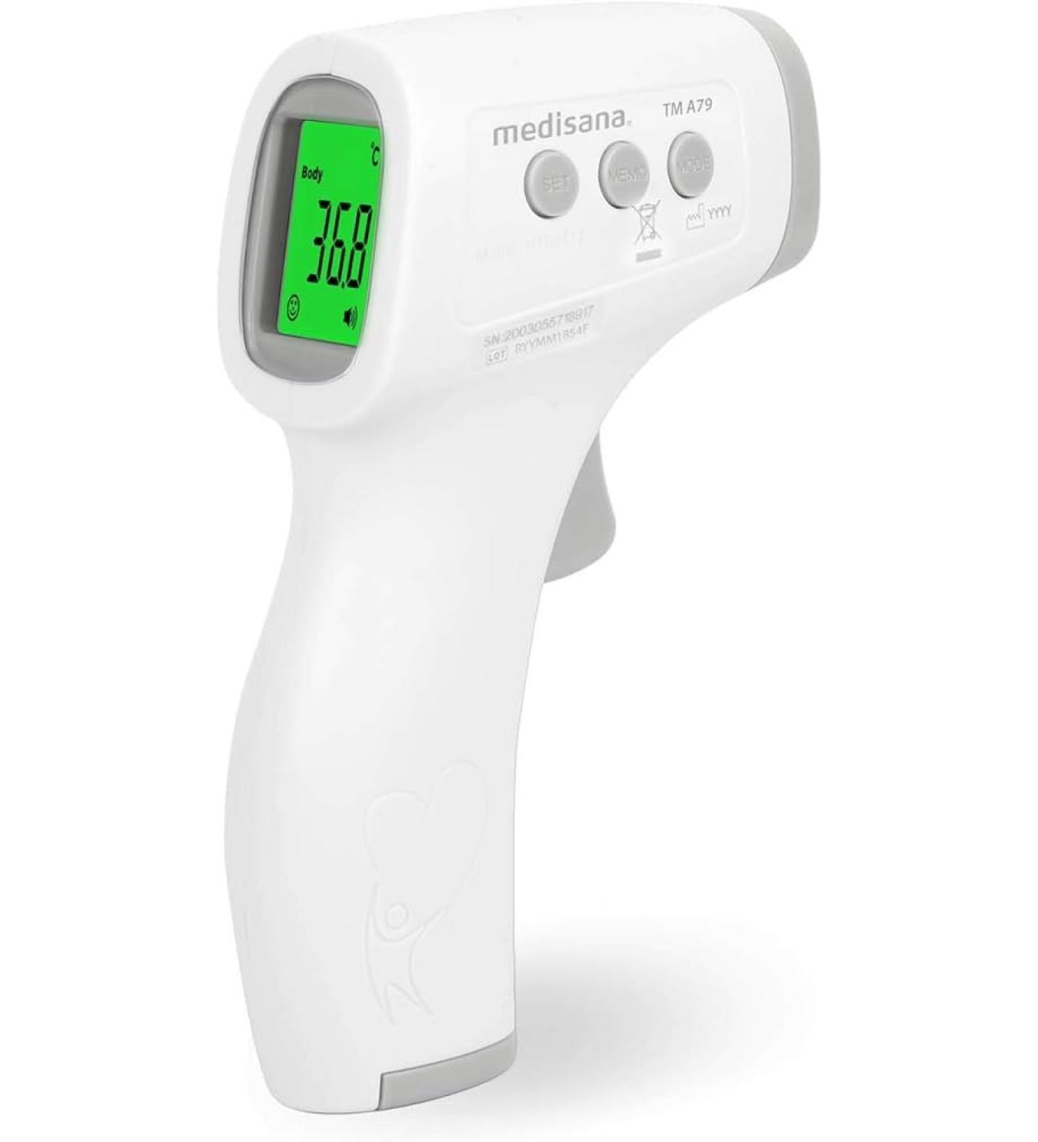 Buy Medisana TM A79 Contactless Infrared Thermometer - Digital Fever Thermometer for Adults Children & Babies - Fast & Accurate Delivery Worldwide - Buy Online on GoSupps.com