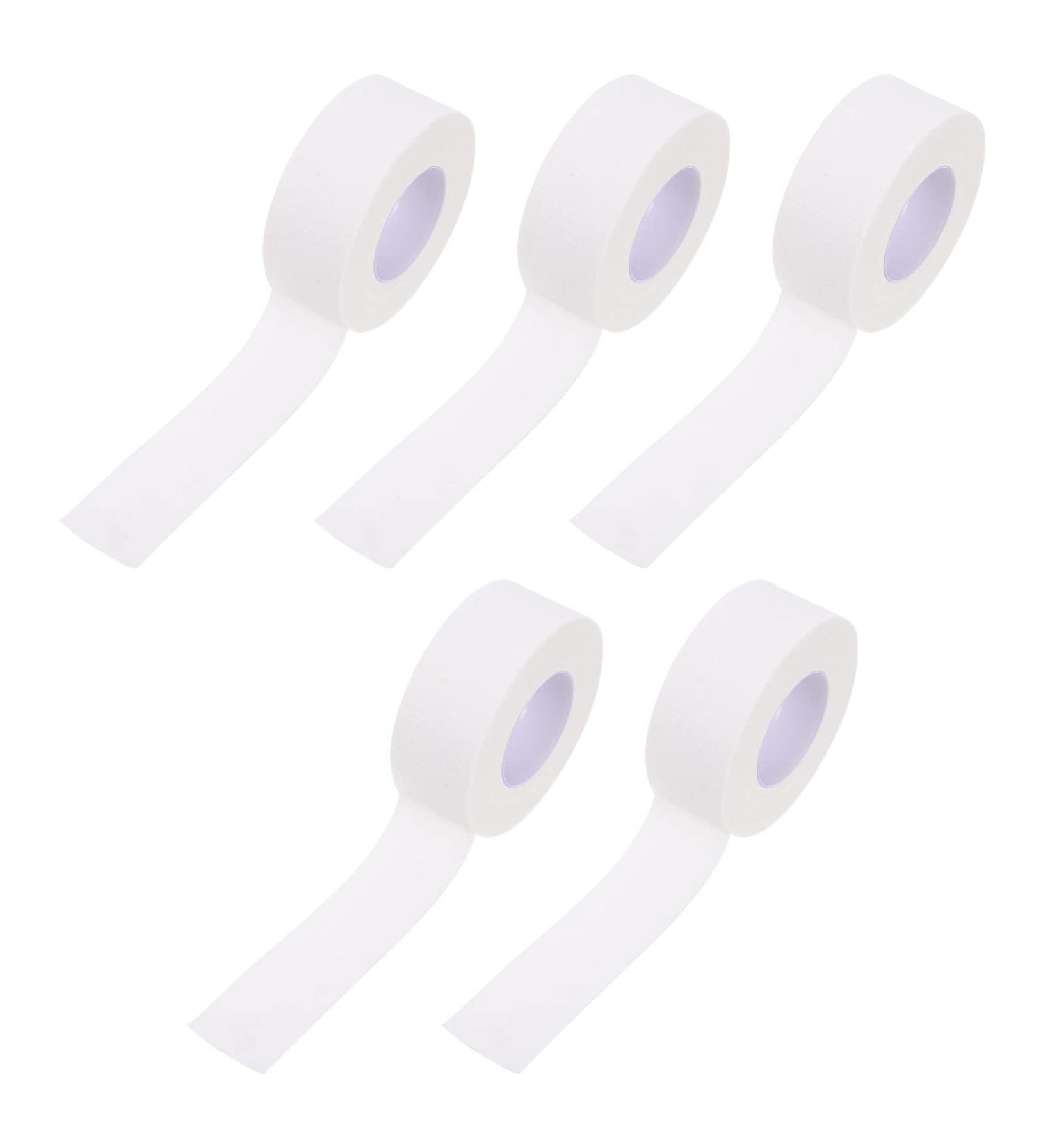 5 Rolls Pressure Sensitive Medical Tape - Portable Gentle Adhesion Perfect for Gauze Fixing & Medical Accessories - Buy Online on GoSupps.com