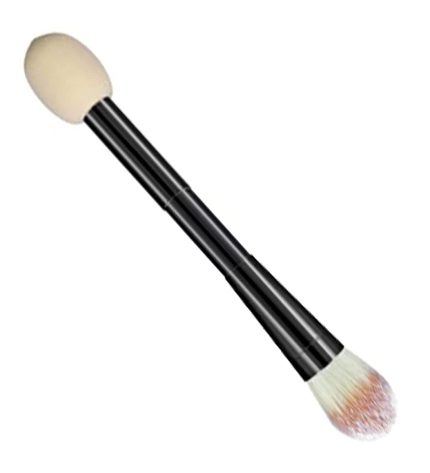 Ipetboom Double-ended Makeup Brush Foundation Brush Women Travel Kit Sponge Tools Women Makeup Tool Portable Makeup Brush Makeup Blending Brush Miss Plastic Double Head Cosmetics - Buy Online on GoSupps.com