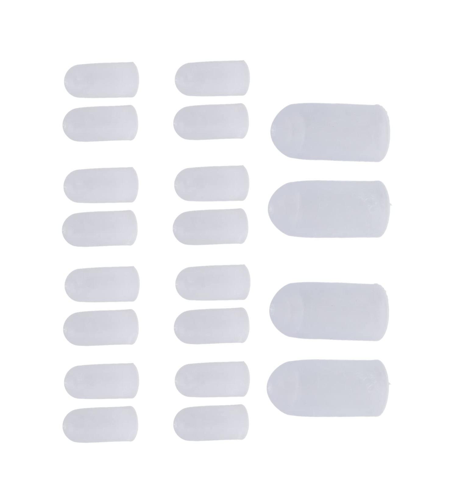 Silicone Toe Guards - Cut-to-Fit Toe Protectors for Men - Reduce Friction, Ideal for Daily Activities - Buy Online on GoSupps.com