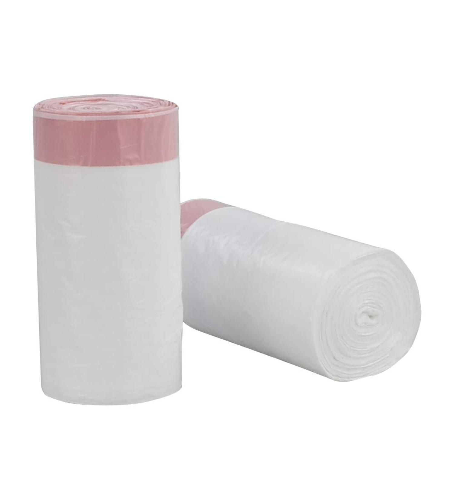 Kiddream 2.6 Gallon Small Garbage Bags Drawstring Trash Bags 120 Bags White - Buy Online on GoSupps.com