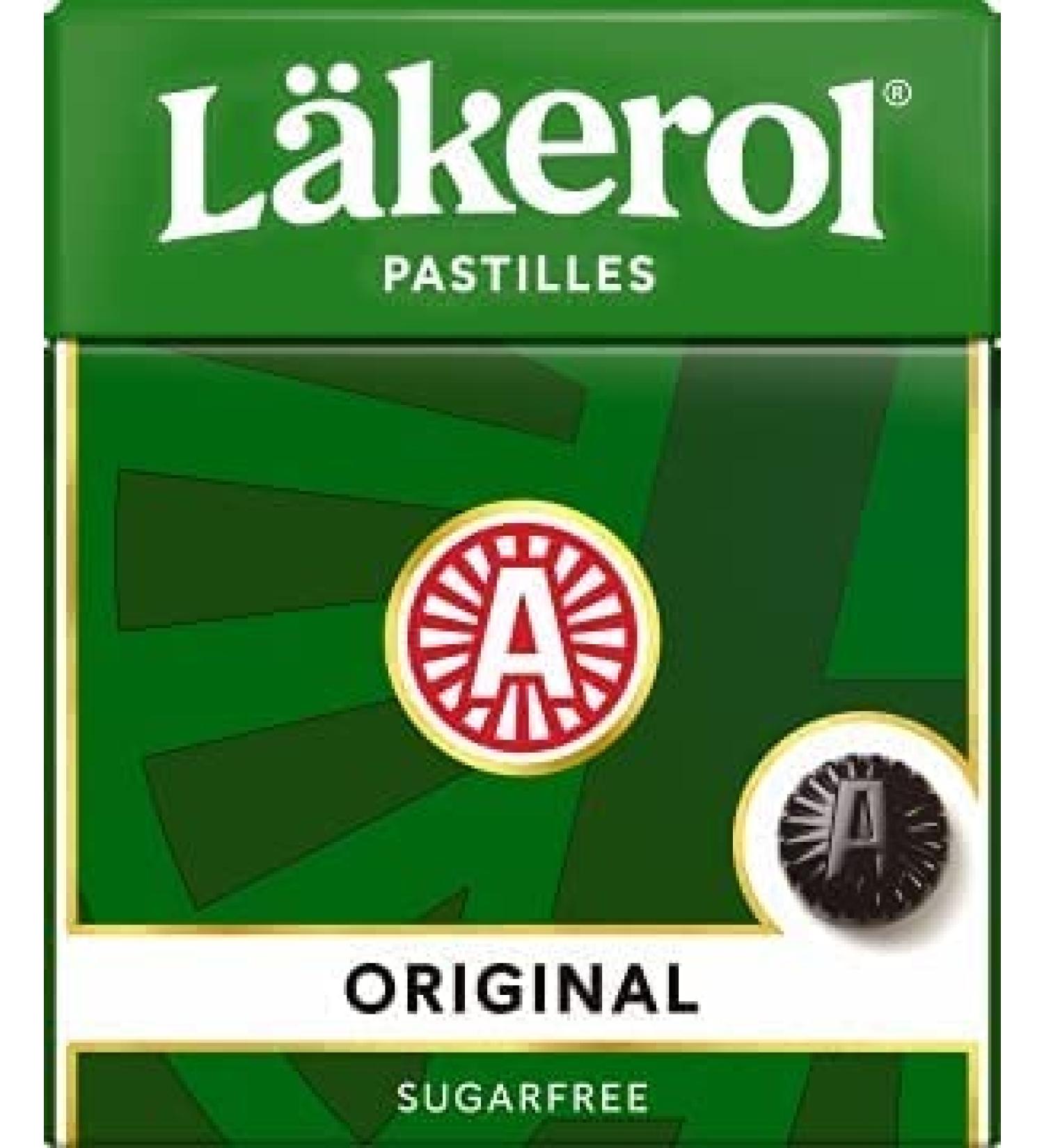Cloetta Lakerol Original pastilles 4 Des boites of 25g