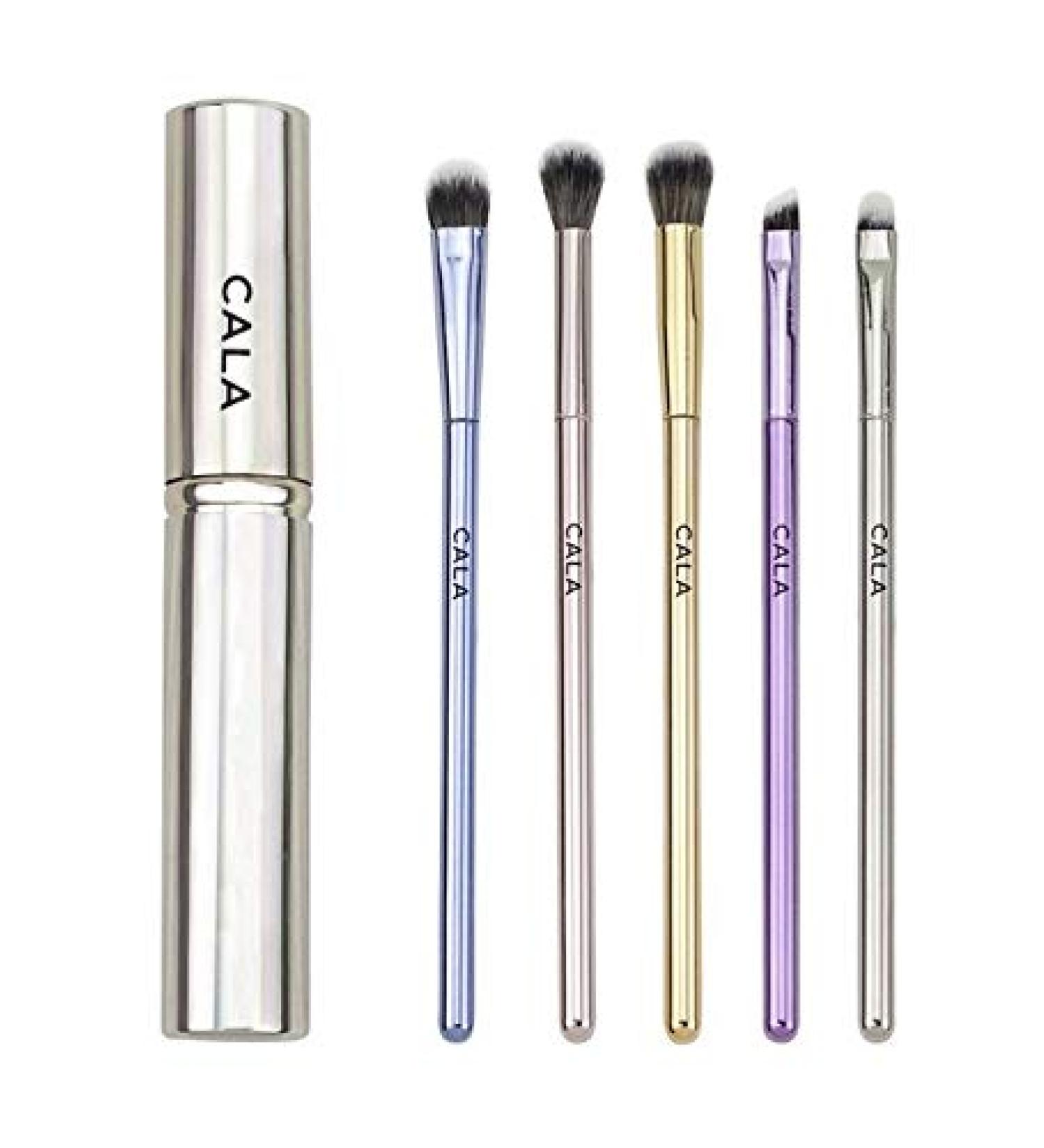 CALA Eye Need It Brush Set - Premium Mixed Metals Brush Set for Flawless Eye Makeup | International Shipping Available - Buy Online on GoSupps.com