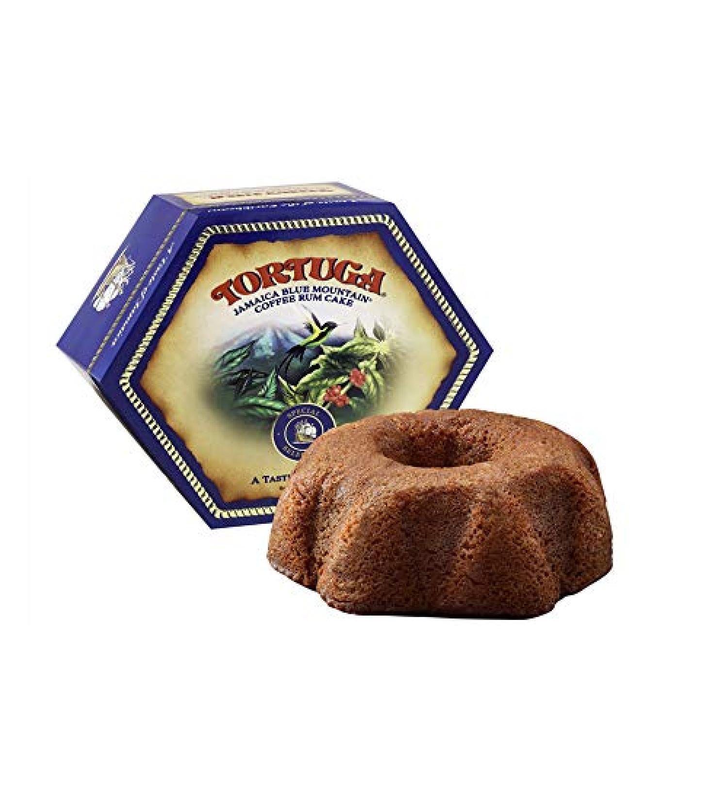 TORTUGA Caribbean Blue Mountain Rum Cake - 32 oz Rum Cake - The Perfect Premium Gourmet Gift for Gift Baskets Parties Holidays and Birthdays - Great Cakes for Delivery - Buy Online on GoSupps.com