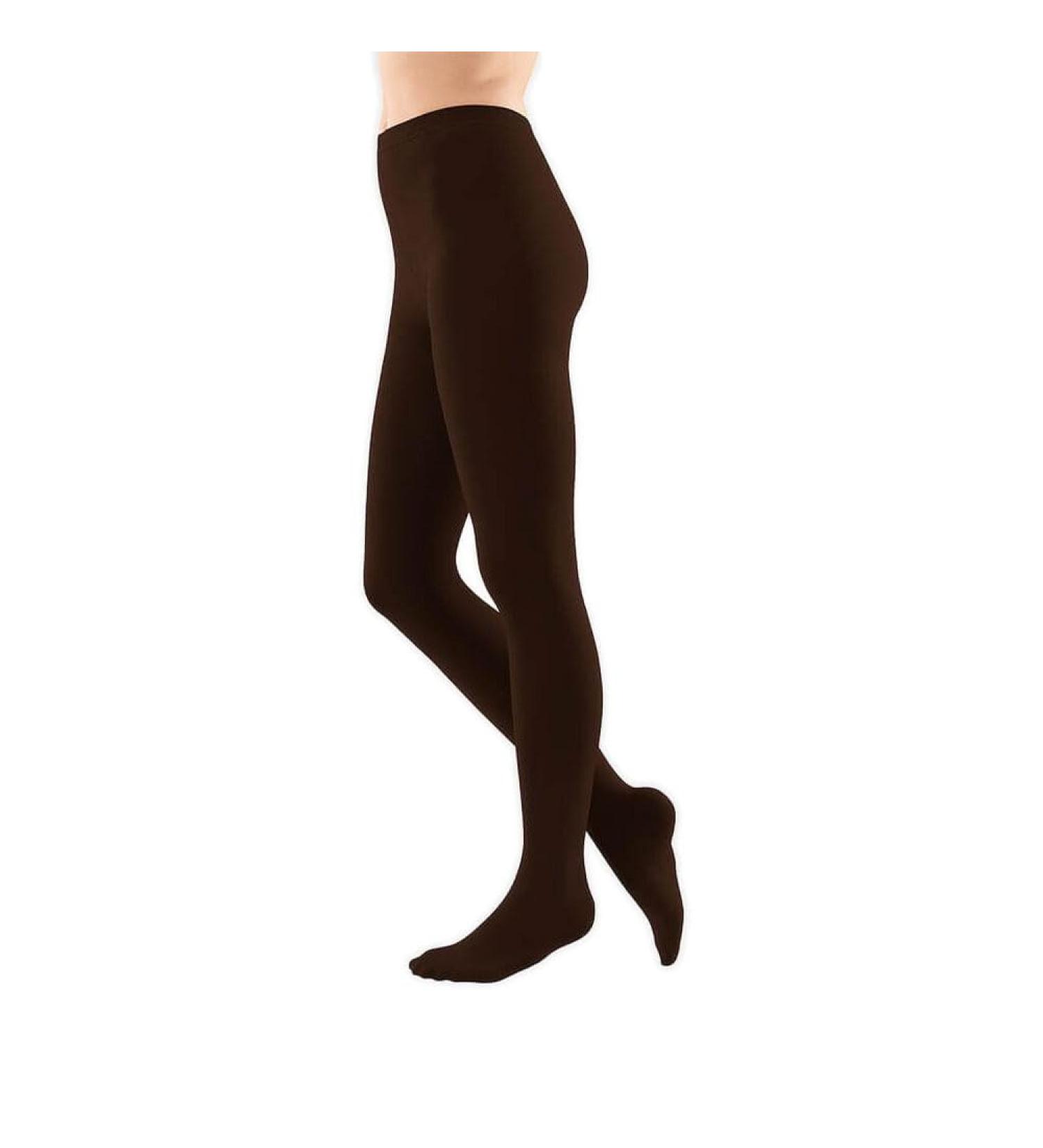 Bauerfeind VenoTrain soft AT CCL1 compression tights S plus espresso long
