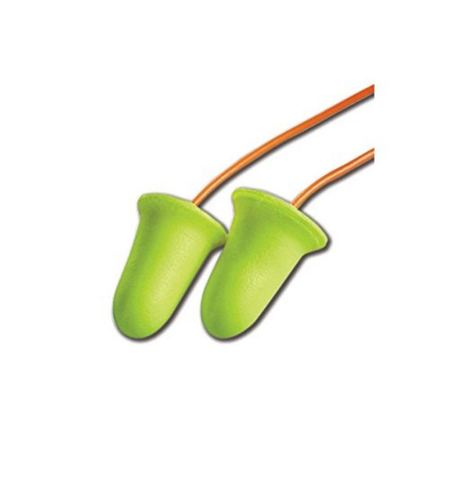 E-A-R by 3M 10080529120851 3M 312-1260 E-A-R E-A-Soft FX Corded Disposable Earplugs OSFA Red One Size Fits All (Pack of 200) Green