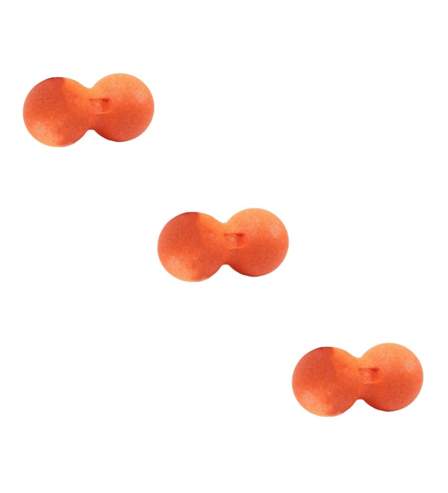 Solustrie 3 STK Peanut Massage Balls - Double Lacrosse Device for Mobility & Yoga - Ice Hockey Sportball - Buy Online on GoSupps.com