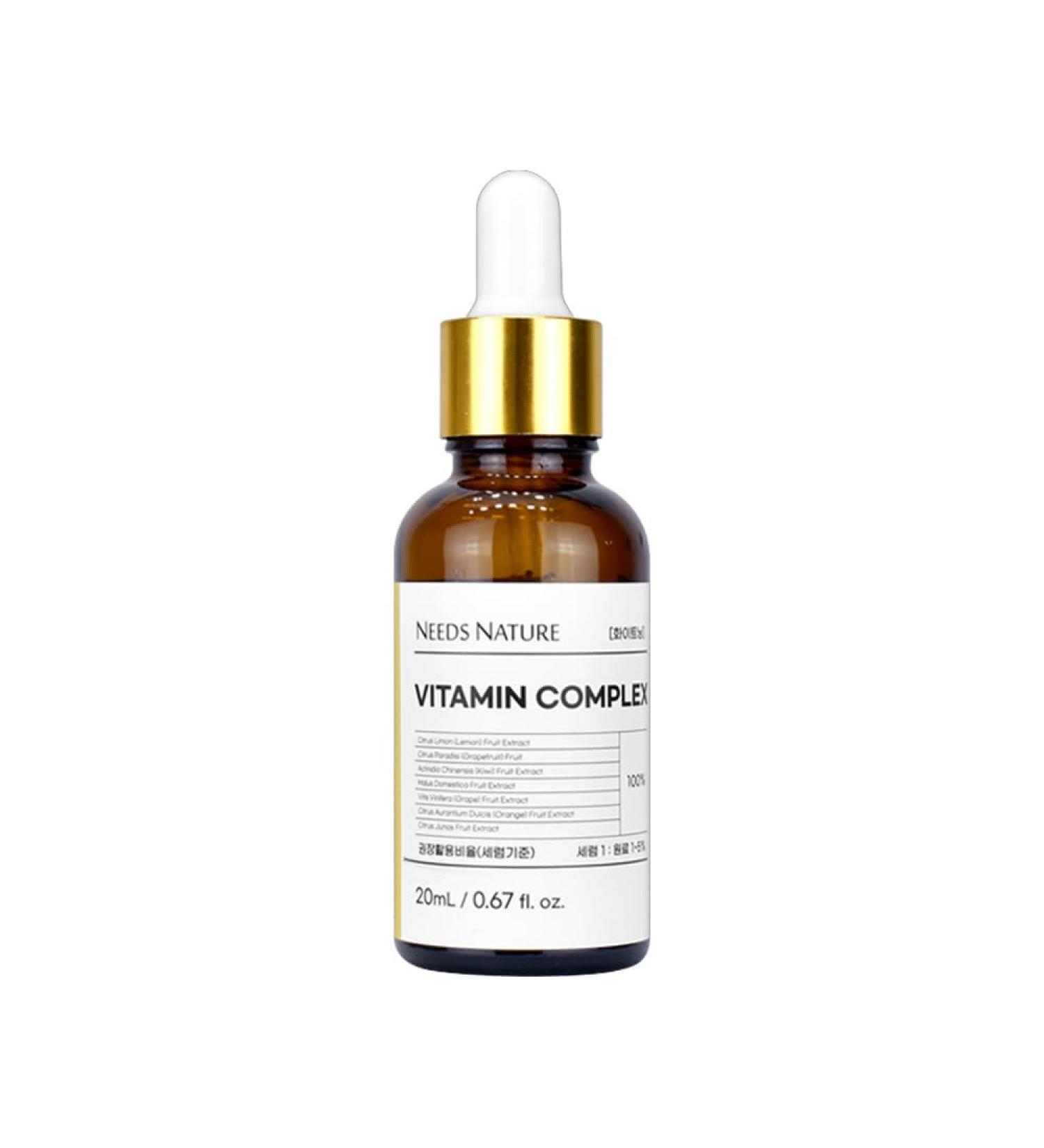 NEEDS NATURE DIY Vitamin 100% Serum 0.67fl.oz/20ml