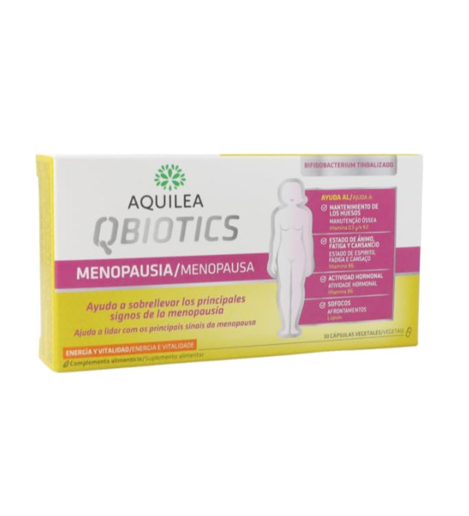  AQUILEA Yarrow Qbiotics Menopause 30 vegetable capsules - Buy Online on GoSupps.com