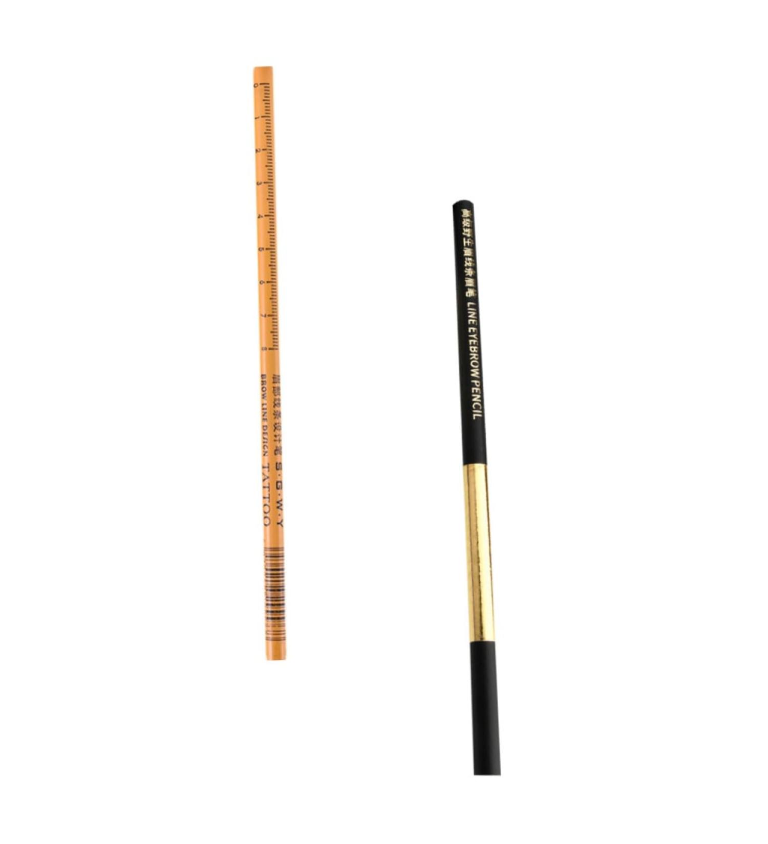 Mipcase Mecanical Pencils 2pcs Eyebrow Pencil Eyebrow Pen Lady Tools Waterproof Brow Makeup Pens Line Miss Portable - Buy Online on GoSupps.com
