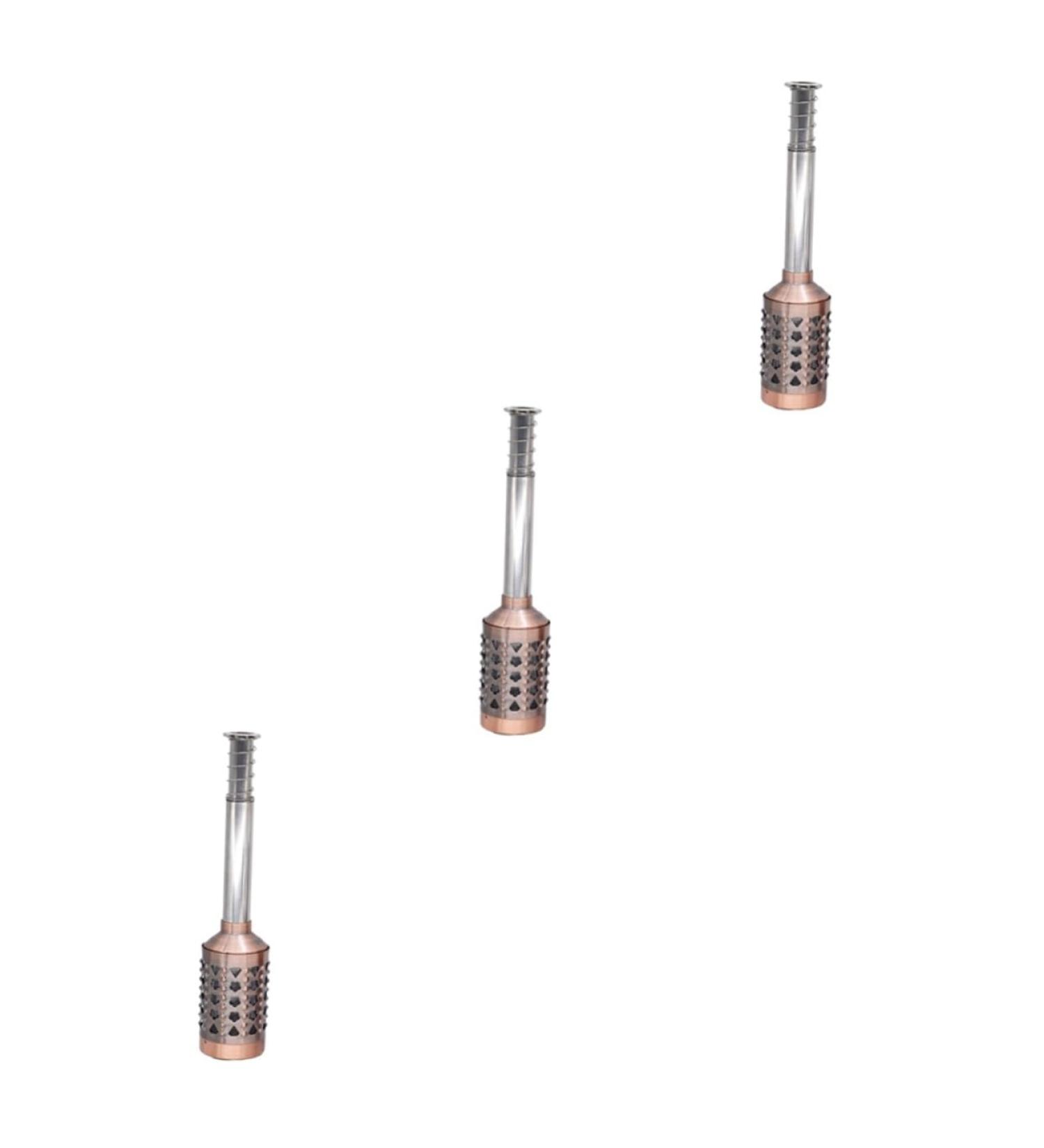 Frcolor 3-in-1 Copper Moxa Stick & Gua Sha Face Massage Roller - Manual Beauty Device for Glowing Skin - Buy Online on GoSupps.com