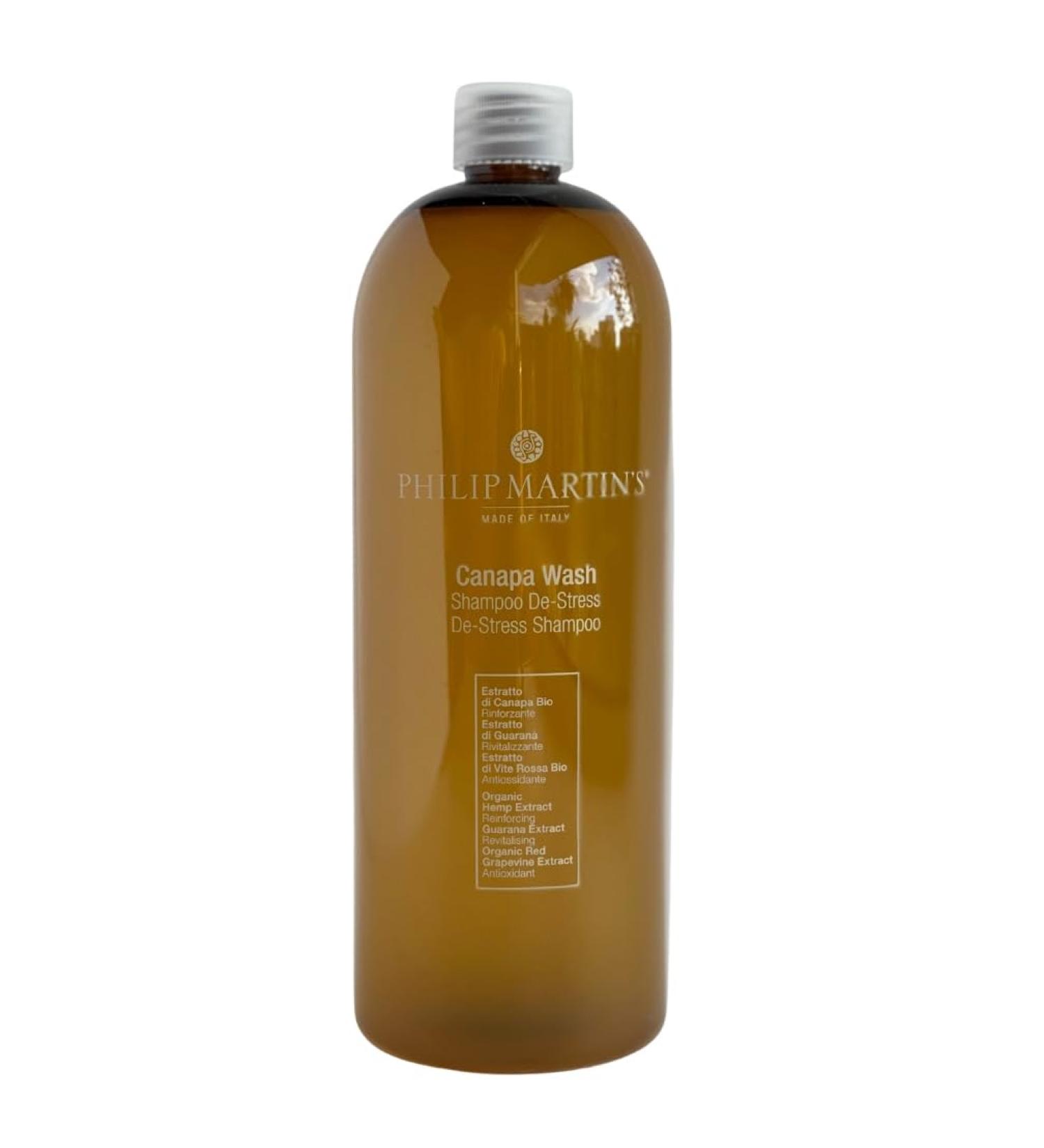 Philip Martin's Philip Martins Canapa Wash 1000 ml volume shampoo ideal for fine and chemically treated hair
