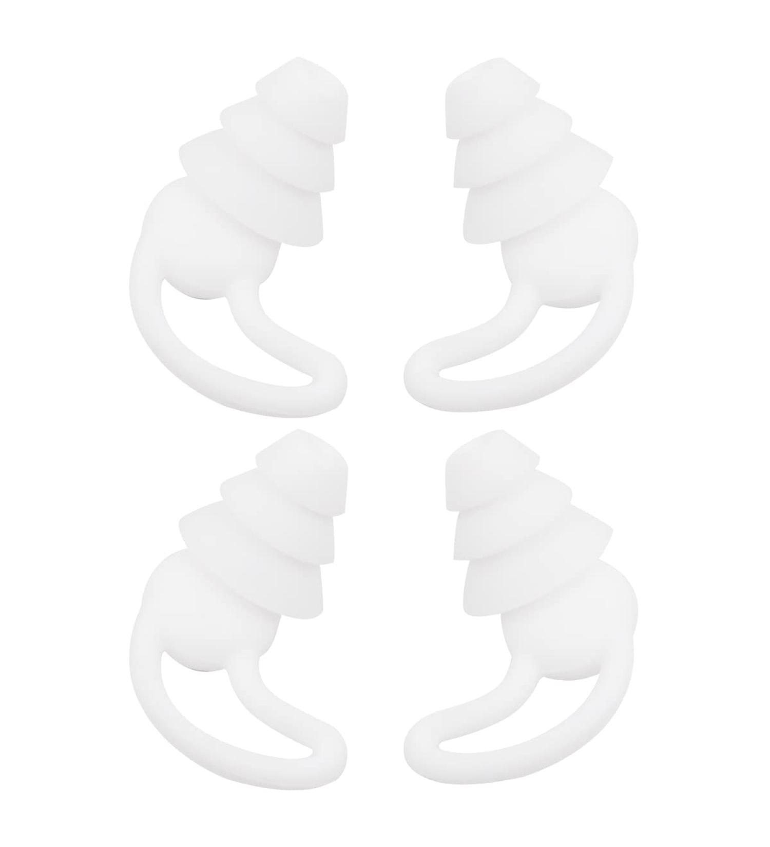 Namvo Reusable Silicone Earplugs - 2 Pairs for Snoring & Sleep Waterproof & Flexible - Ideal for Peaceful Sleep! - Buy Online on GoSupps.com